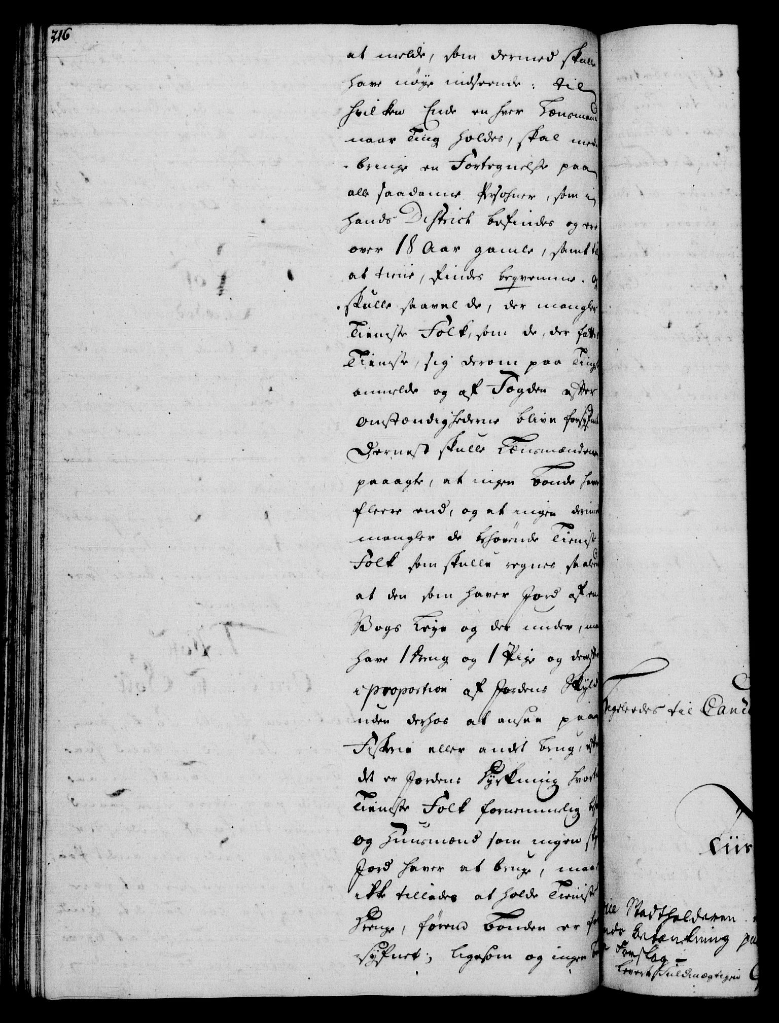 Rentekammeret, Kammerkanselliet, RA/EA-3111/G/Gh/Gha/L0031: Norsk ekstraktmemorialprotokoll (merket RK 53.76), 1751-1753, p. 216