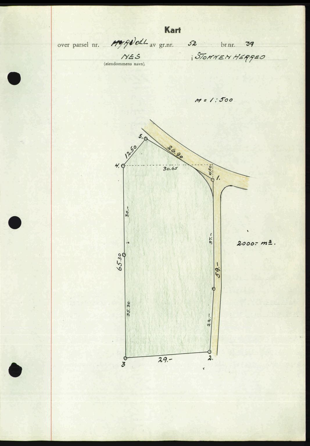 Nedenes sorenskriveri, AV/SAK-1221-0006/G/Gb/Gba/L0057: Mortgage book no. A9, 1947-1947, Diary no: : 296/1947