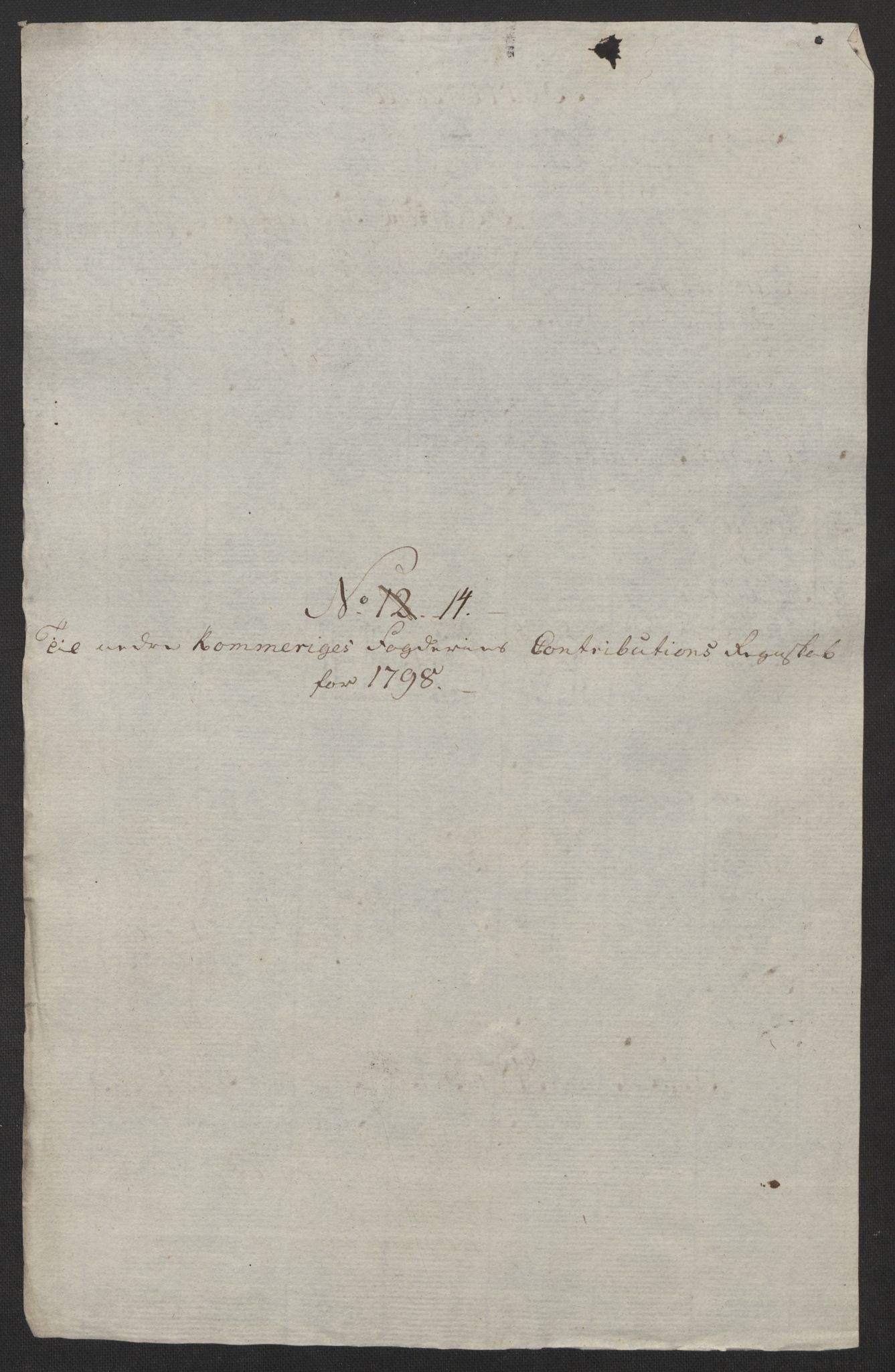 Rentekammeret inntil 1814, Reviderte regnskaper, Fogderegnskap, AV/RA-EA-4092/R11/L0674: Fogderegnskap Nedre Romerike, 1798, p. 114