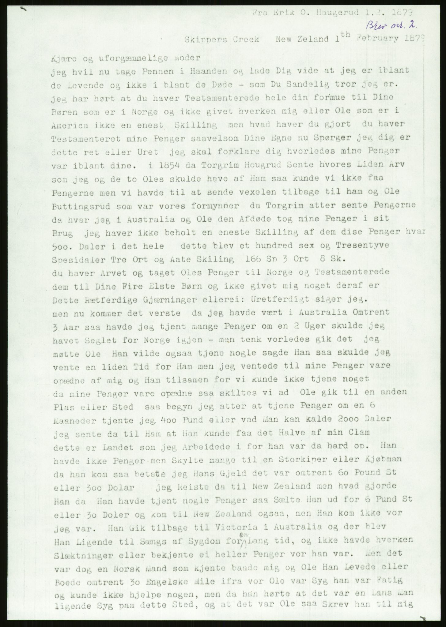 Samlinger til kildeutgivelse, Amerikabrevene, RA/EA-4057/F/L0018: Innlån fra Buskerud: Elsrud, 1838-1914, p. 379