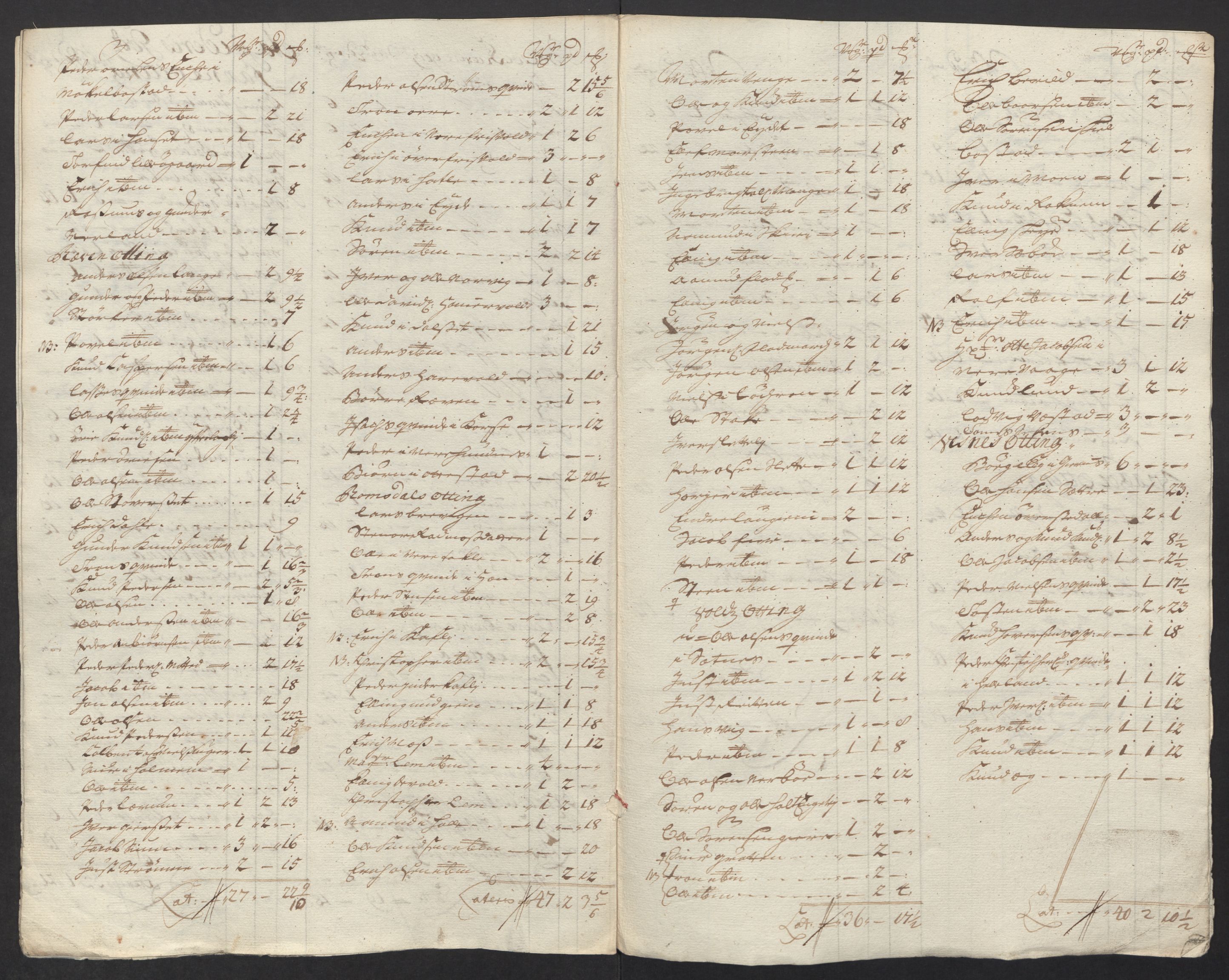 Rentekammeret inntil 1814, Reviderte regnskaper, Fogderegnskap, RA/EA-4092/R55/L3663: Fogderegnskap Romsdal, 1715-1716, p. 215