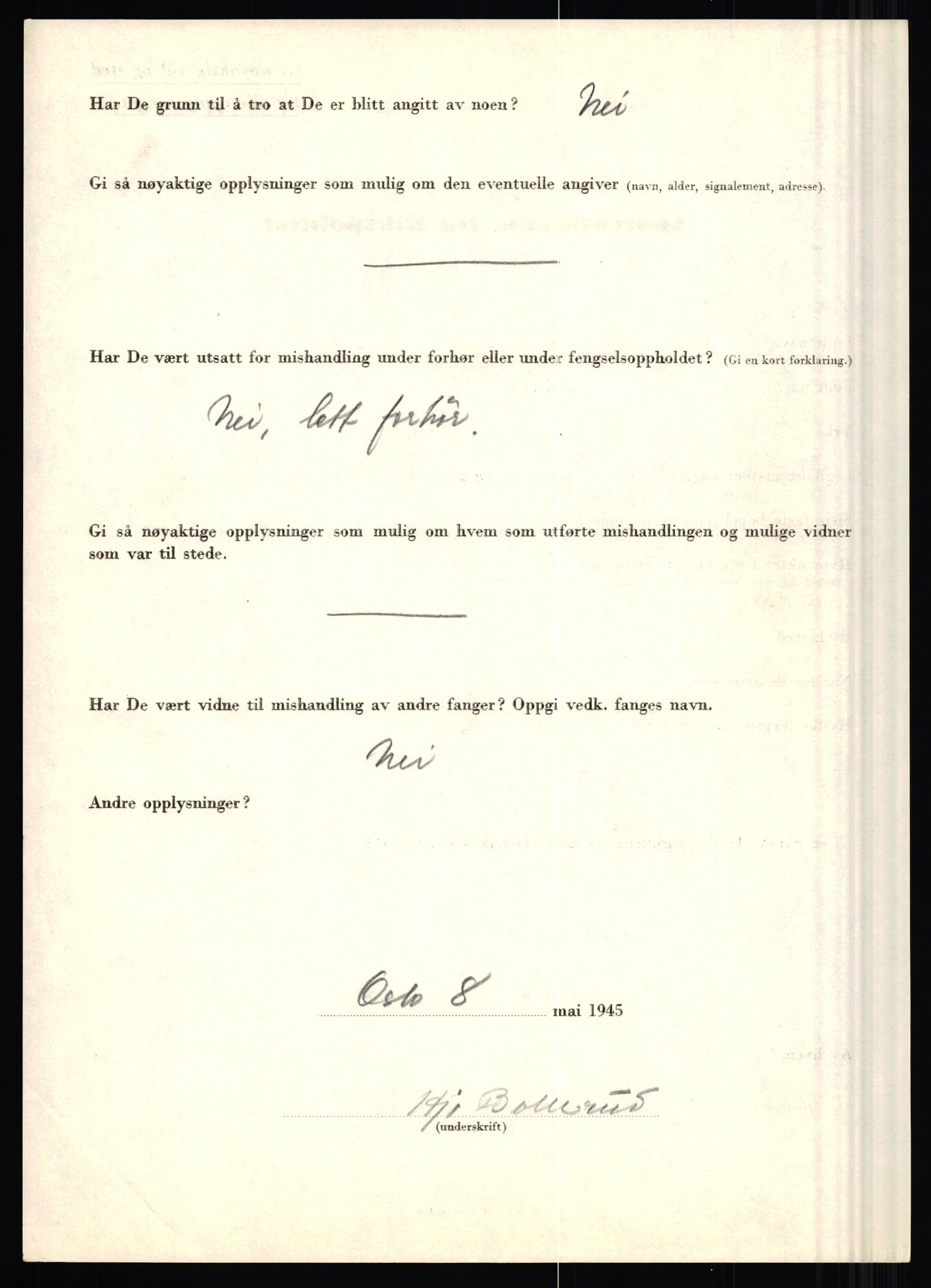 Rikspolitisjefen, AV/RA-S-1560/L/L0002: Berg, Alf - Bråthen, Thorleif, 1940-1945, p. 708