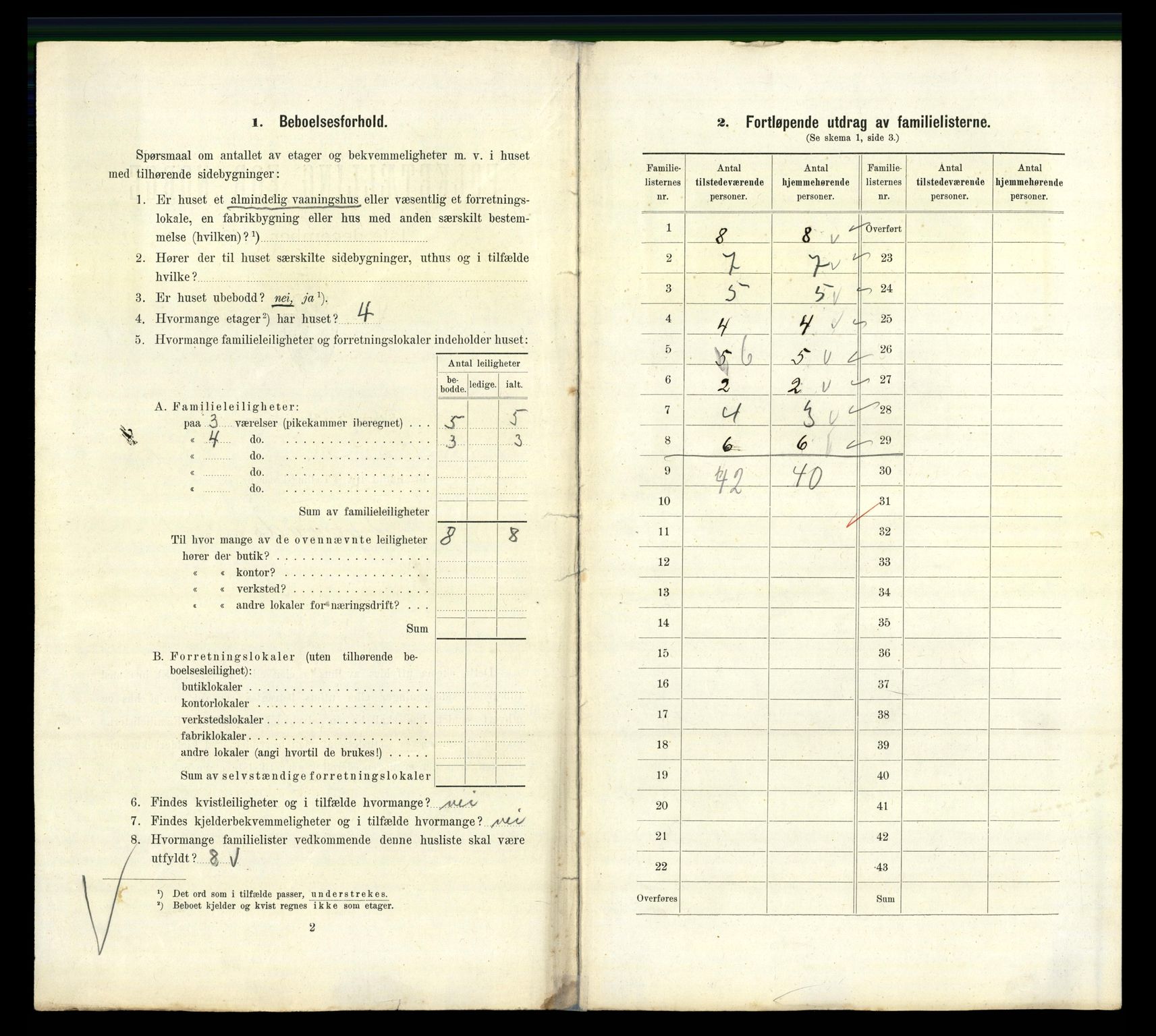 RA, 1910 census for Kristiania, 1910, p. 17906