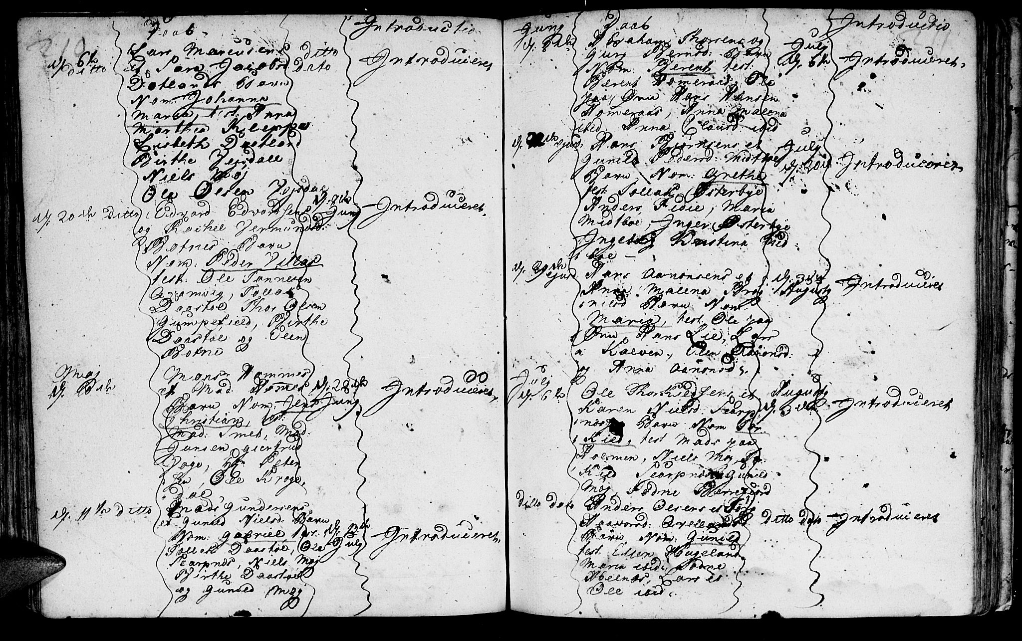 Flekkefjord sokneprestkontor, SAK/1111-0012/F/Fa/Fab/L0001: Parish register (official) no. A 1, 1750-1780, p. 210-211