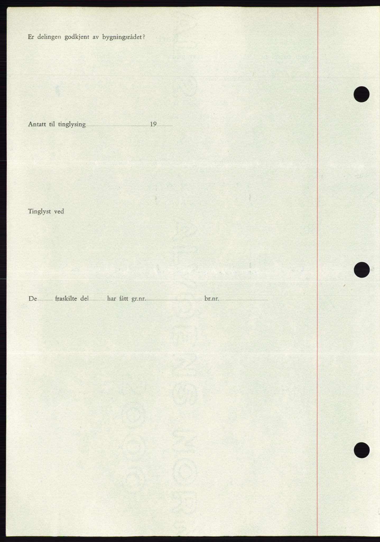 Søre Sunnmøre sorenskriveri, AV/SAT-A-4122/1/2/2C/L0081: Mortgage book no. 7A, 1947-1948, Diary no: : 1584/1947