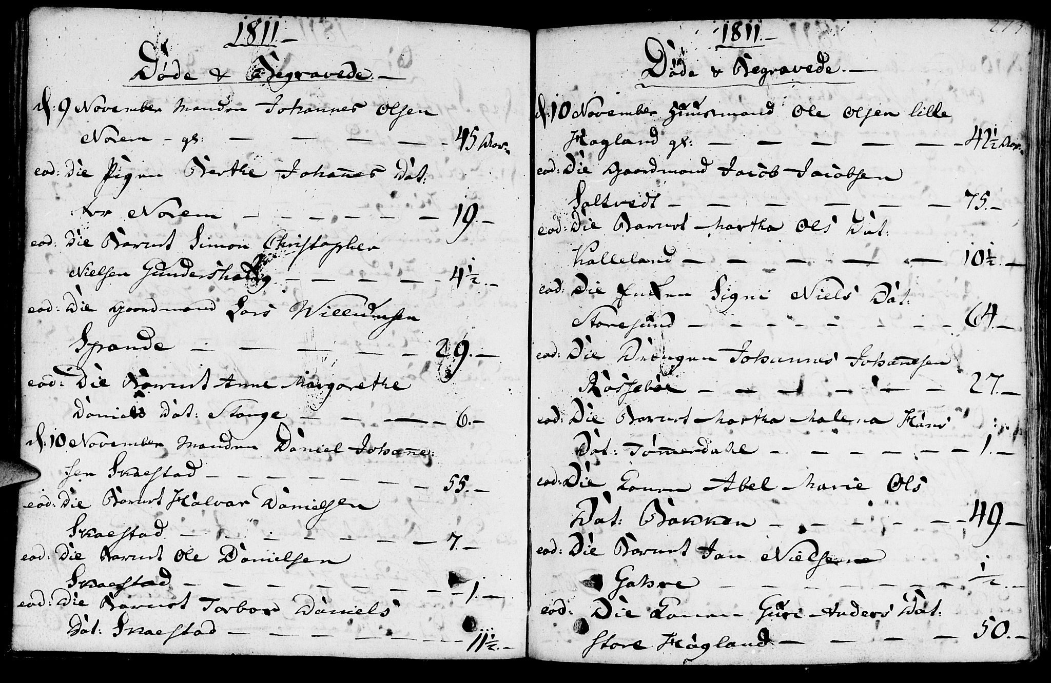 Torvastad sokneprestkontor, AV/SAST-A -101857/H/Ha/Haa/L0002: Parish register (official) no. A 2, 1801-1817, p. 273