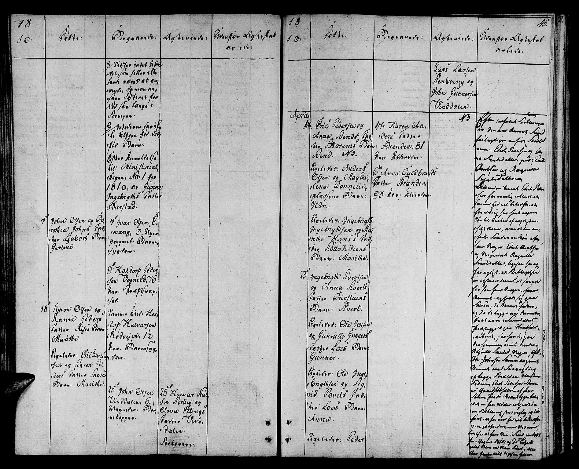 Ministerialprotokoller, klokkerbøker og fødselsregistre - Sør-Trøndelag, SAT/A-1456/678/L0894: Parish register (official) no. 678A04, 1806-1815, p. 45