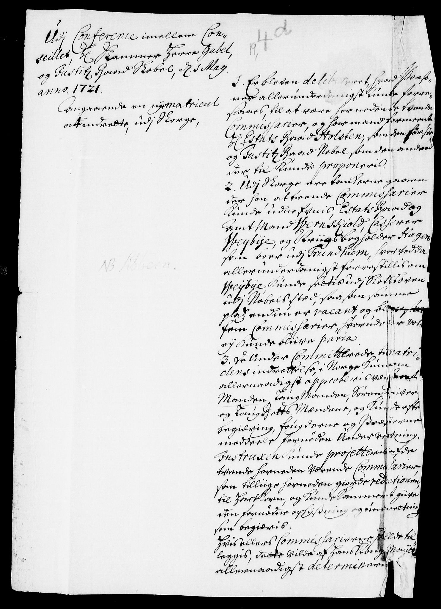 Danske Kanselli, Skapsaker, RA/EA-4061/F/L0001: Skap 8, pakke 19-45, 1617-1737, p. 23