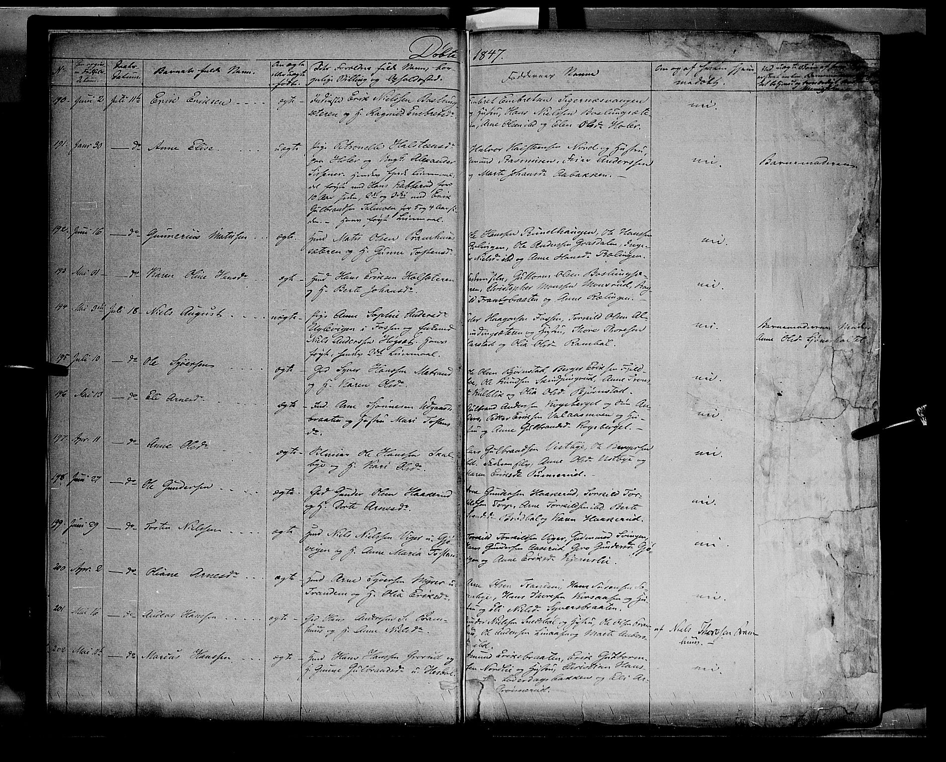 Vinger prestekontor, AV/SAH-PREST-024/H/Ha/Haa/L0009: Parish register (official) no. 9, 1847-1855, p. 4