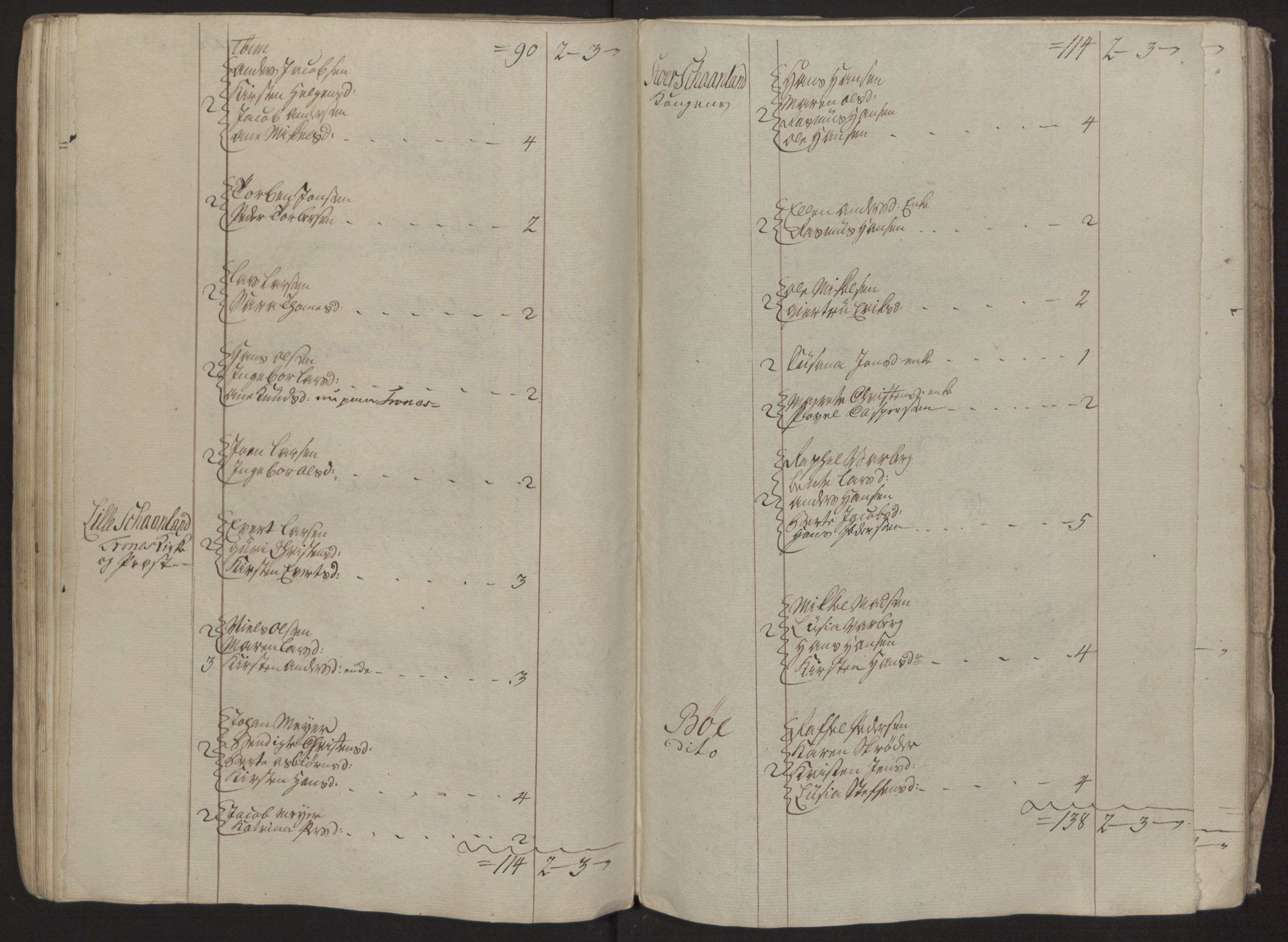 Rentekammeret inntil 1814, Reviderte regnskaper, Fogderegnskap, AV/RA-EA-4092/R68/L4845: Ekstraskatten Senja og Troms, 1762-1765, p. 308