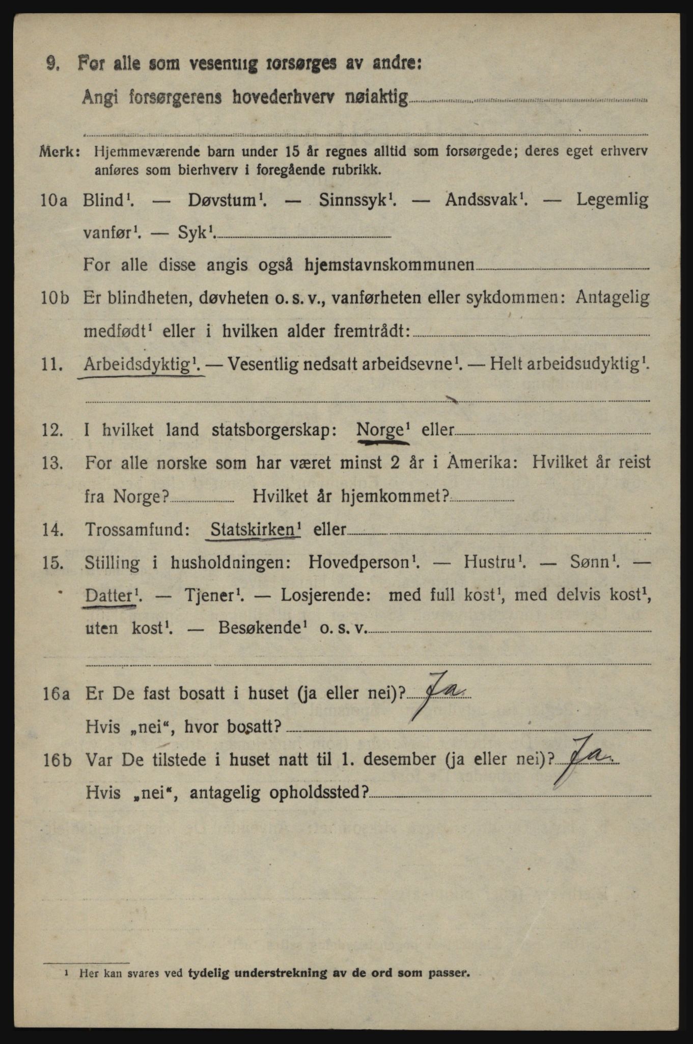 SAO, 1920 census for Idd, 1920, p. 10090