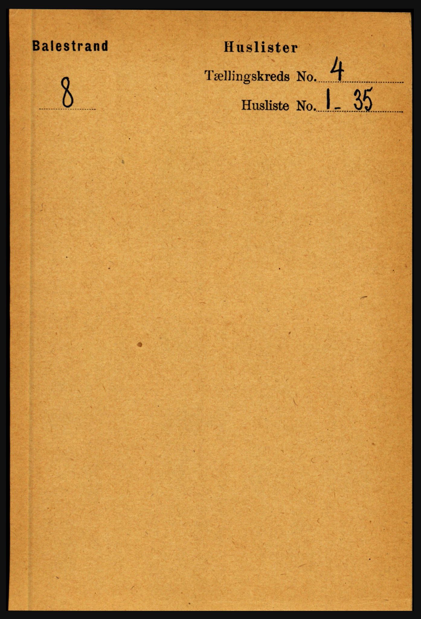 RA, 1891 census for 1418 Balestrand, 1891, p. 802