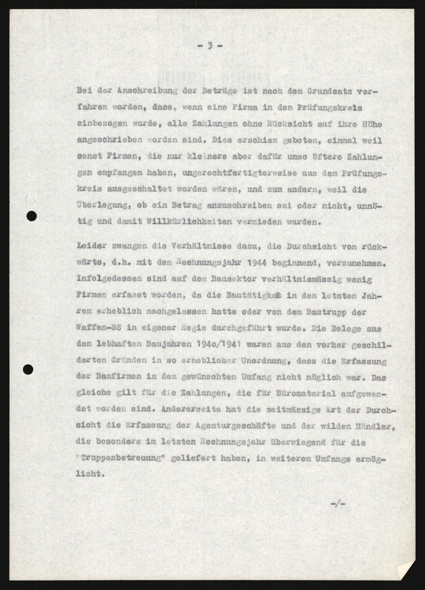 Forsvarets Overkommando. 2 kontor. Arkiv 11.4. Spredte tyske arkivsaker, AV/RA-RAFA-7031/D/Dar/Darb/L0004: Reichskommissariat - Hauptabteilung Vervaltung og Hauptabteilung Volkswirtschaft, 1940-1945, p. 124