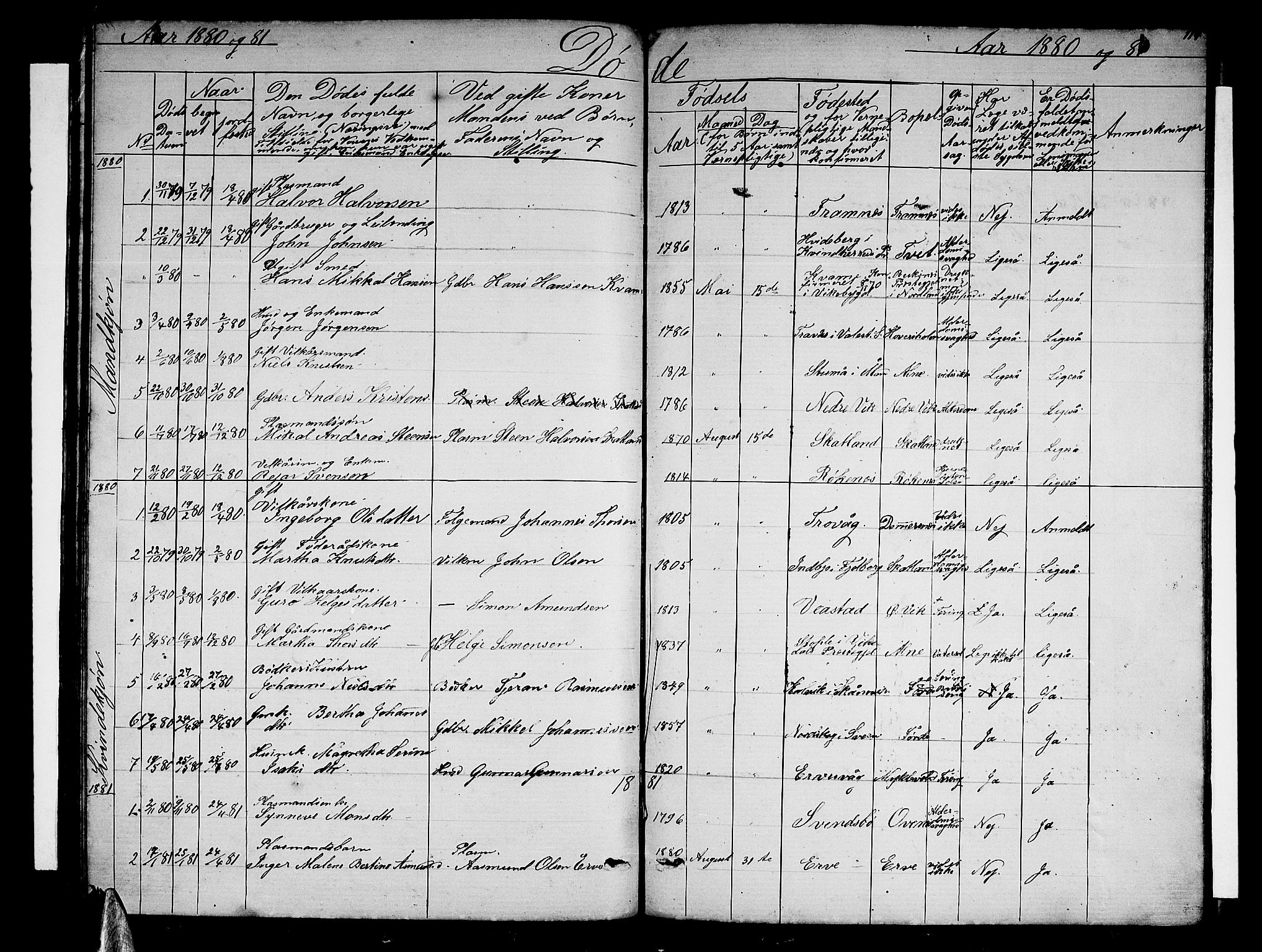 Sveio Sokneprestembete, SAB/A-78501/H/Hab: Parish register (copy) no. C 2, 1866-1886, p. 114