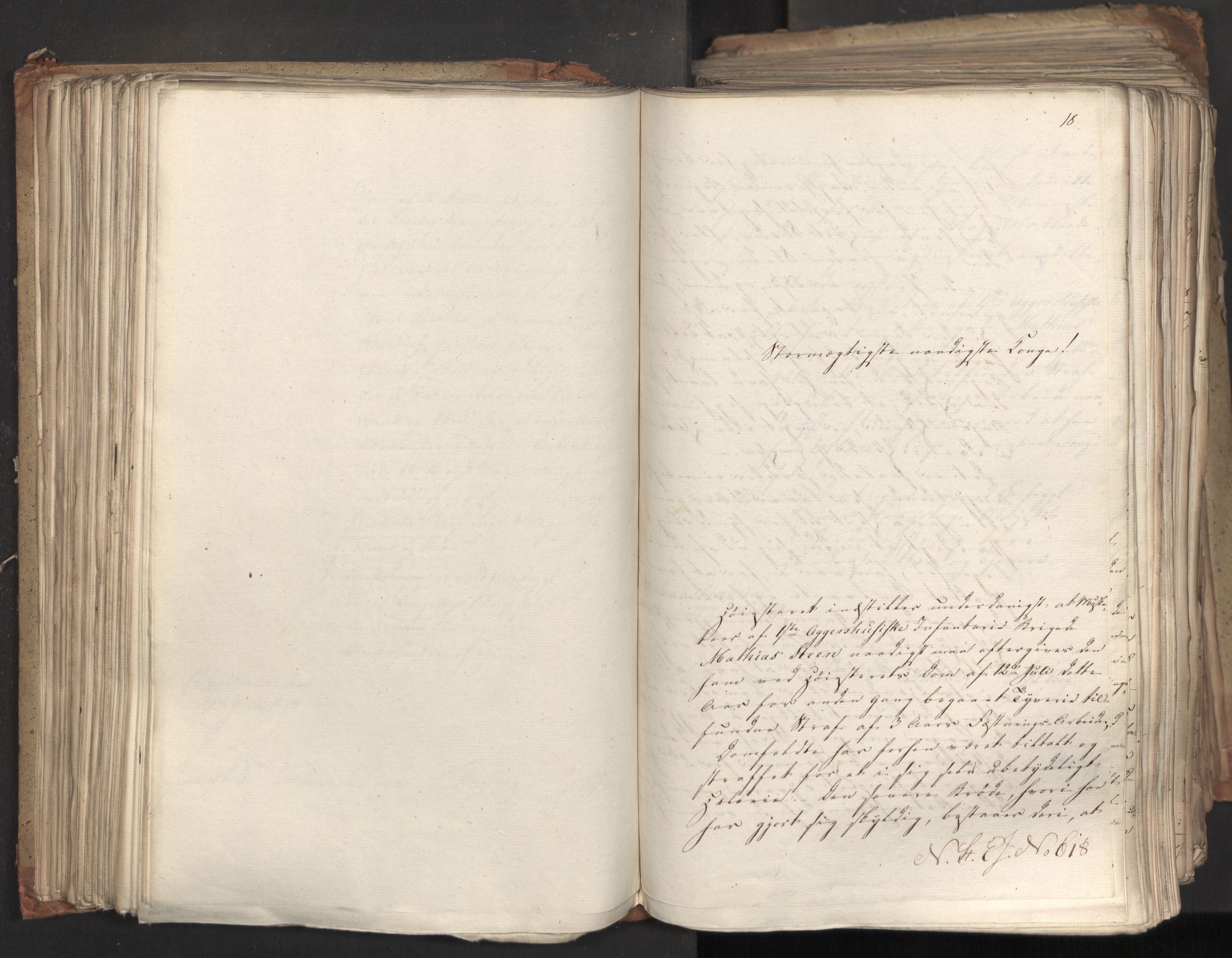 Statsrådsavdelingen i Stockholm, AV/RA-S-1003/D/Da/L0035: Regjeringsinnstillinger nr. 541-840, 1823, p. 186