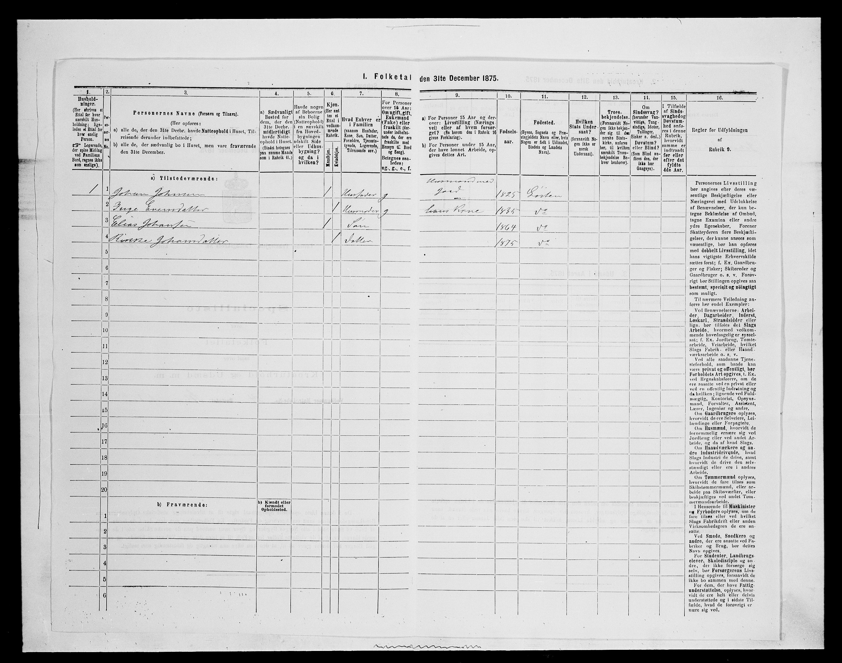 SAH, 1875 census for 0415P Løten, 1875, p. 636