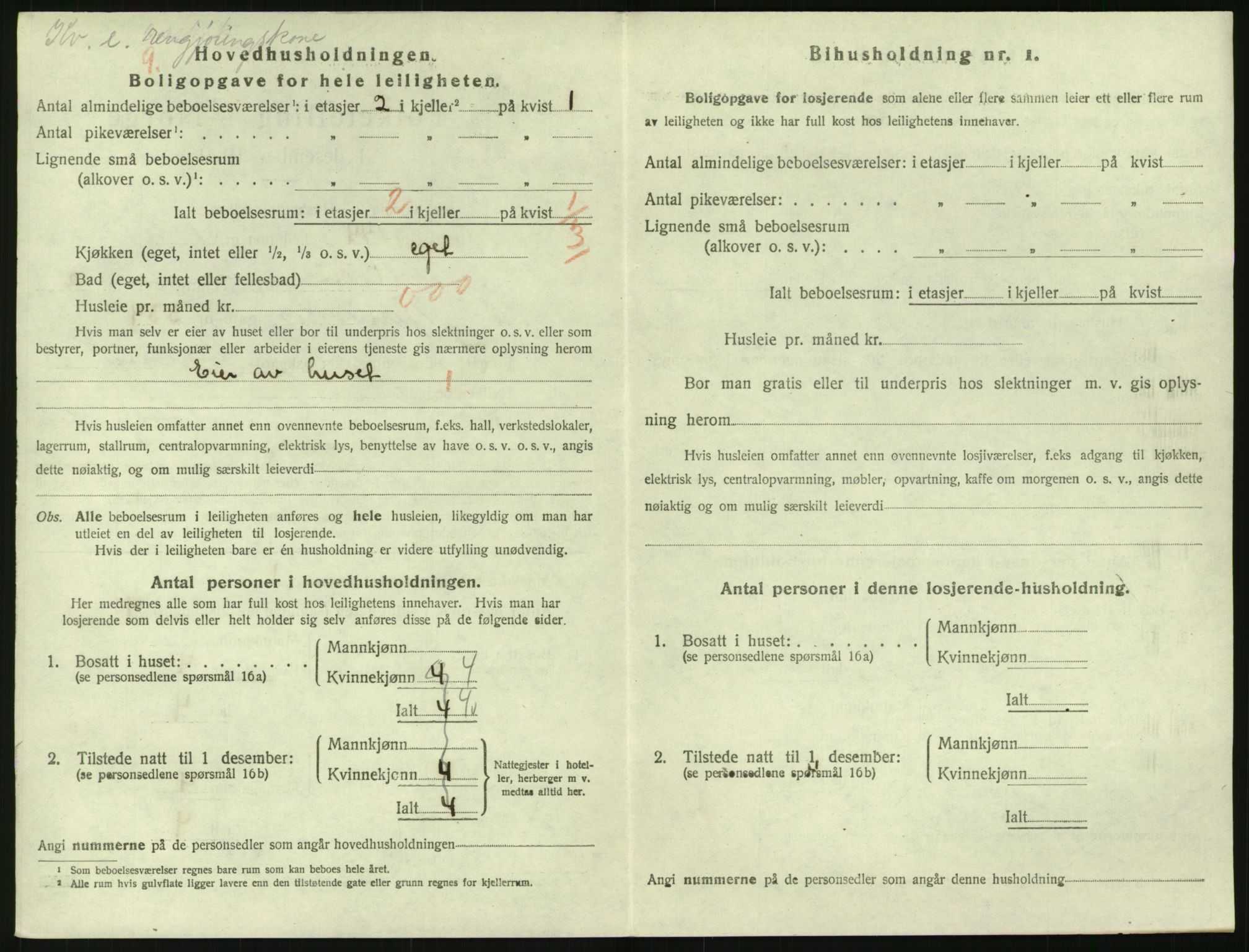 SAK, 1920 census for Risør, 1920, p. 2380