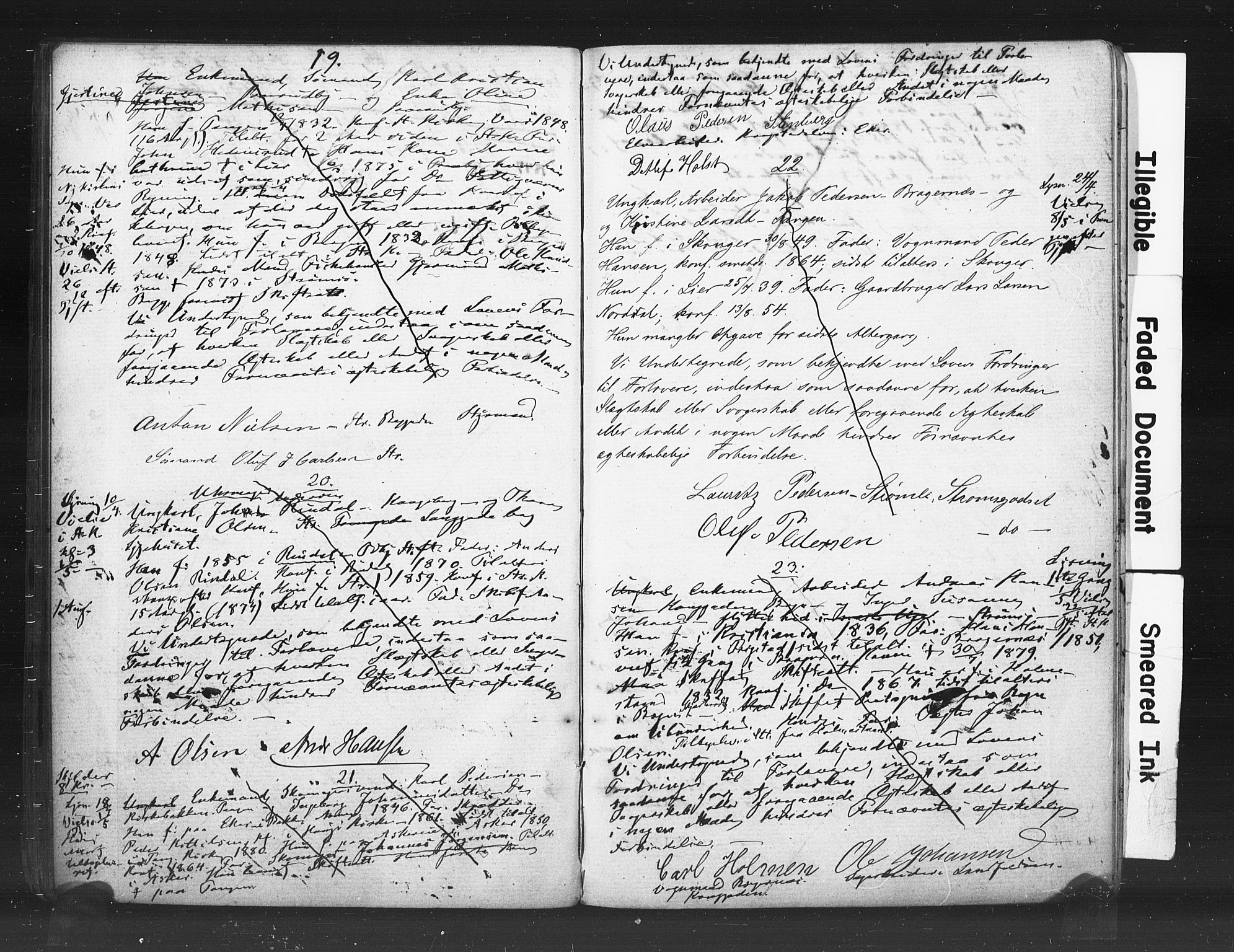 Strømsø kirkebøker, AV/SAKO-A-246/H/Ha/L0004: Banns register no. 4, 1874-1882