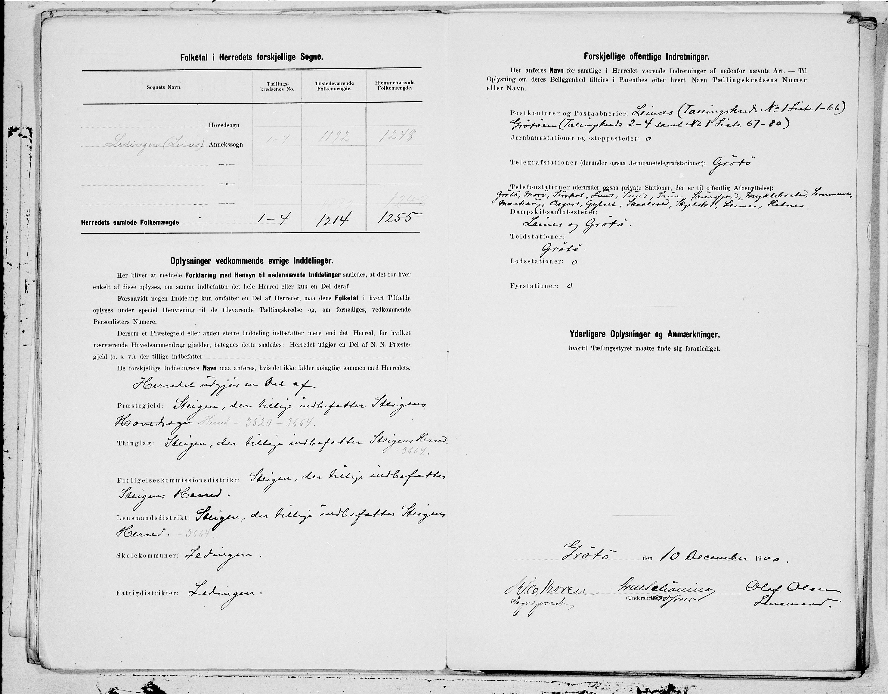 SAT, 1900 census for Ledingen, 1900, p. 11