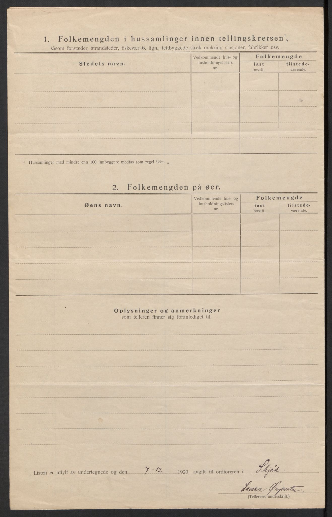 SAH, 1920 census for Skjåk, 1920, p. 35