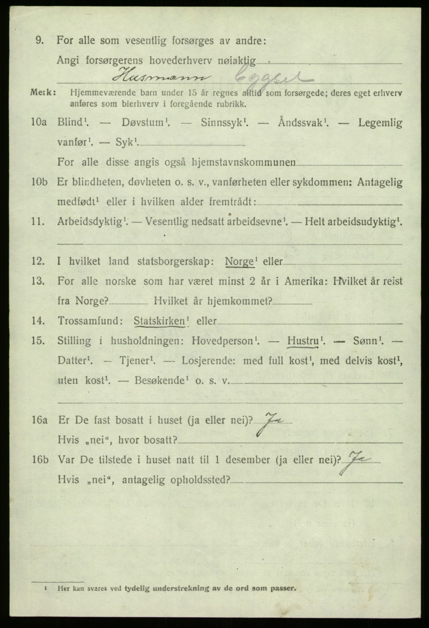 SAB, 1920 census for Fjaler, 1920, p. 8680