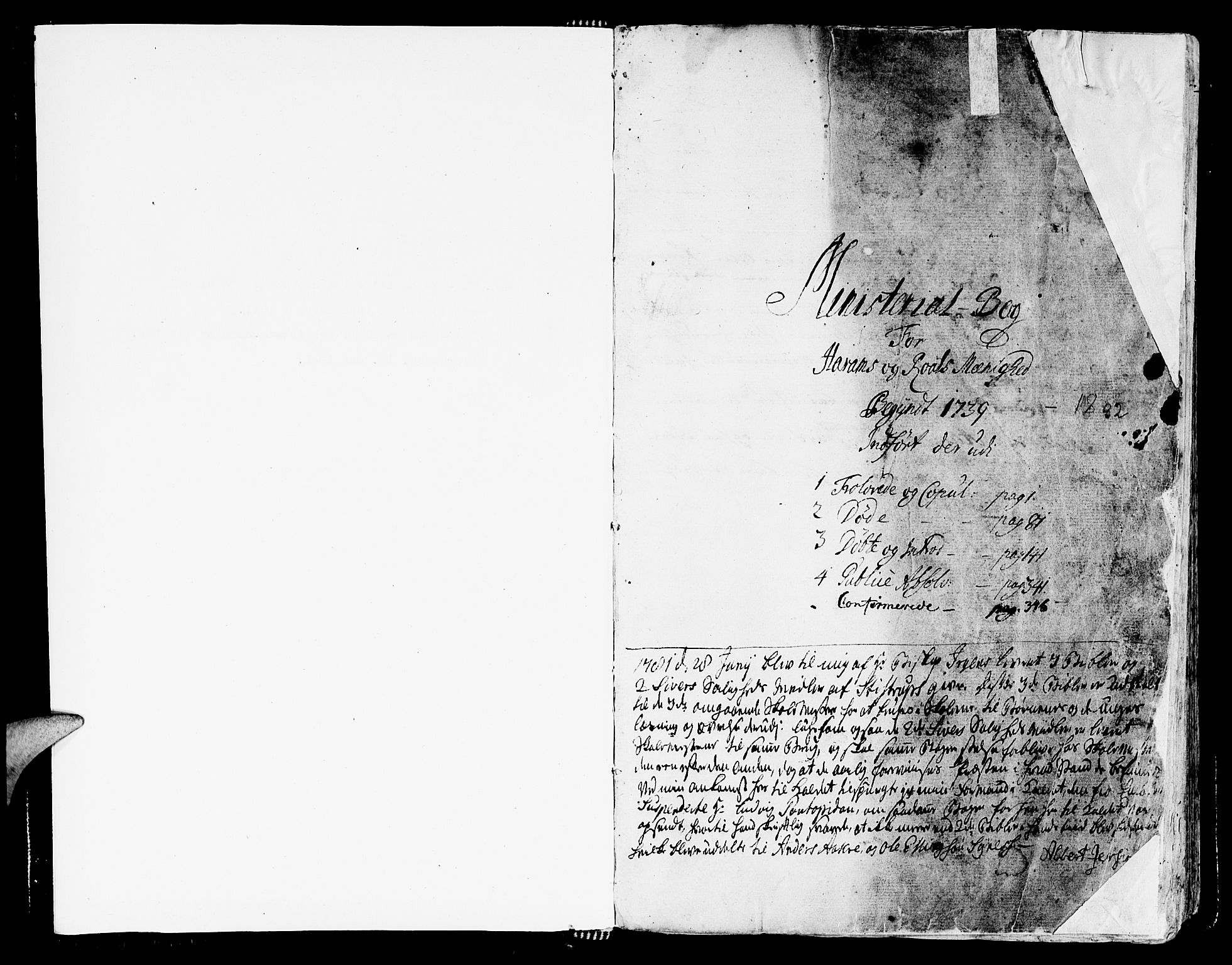 Ministerialprotokoller, klokkerbøker og fødselsregistre - Møre og Romsdal, SAT/A-1454/536/L0493: Parish register (official) no. 536A02, 1739-1802