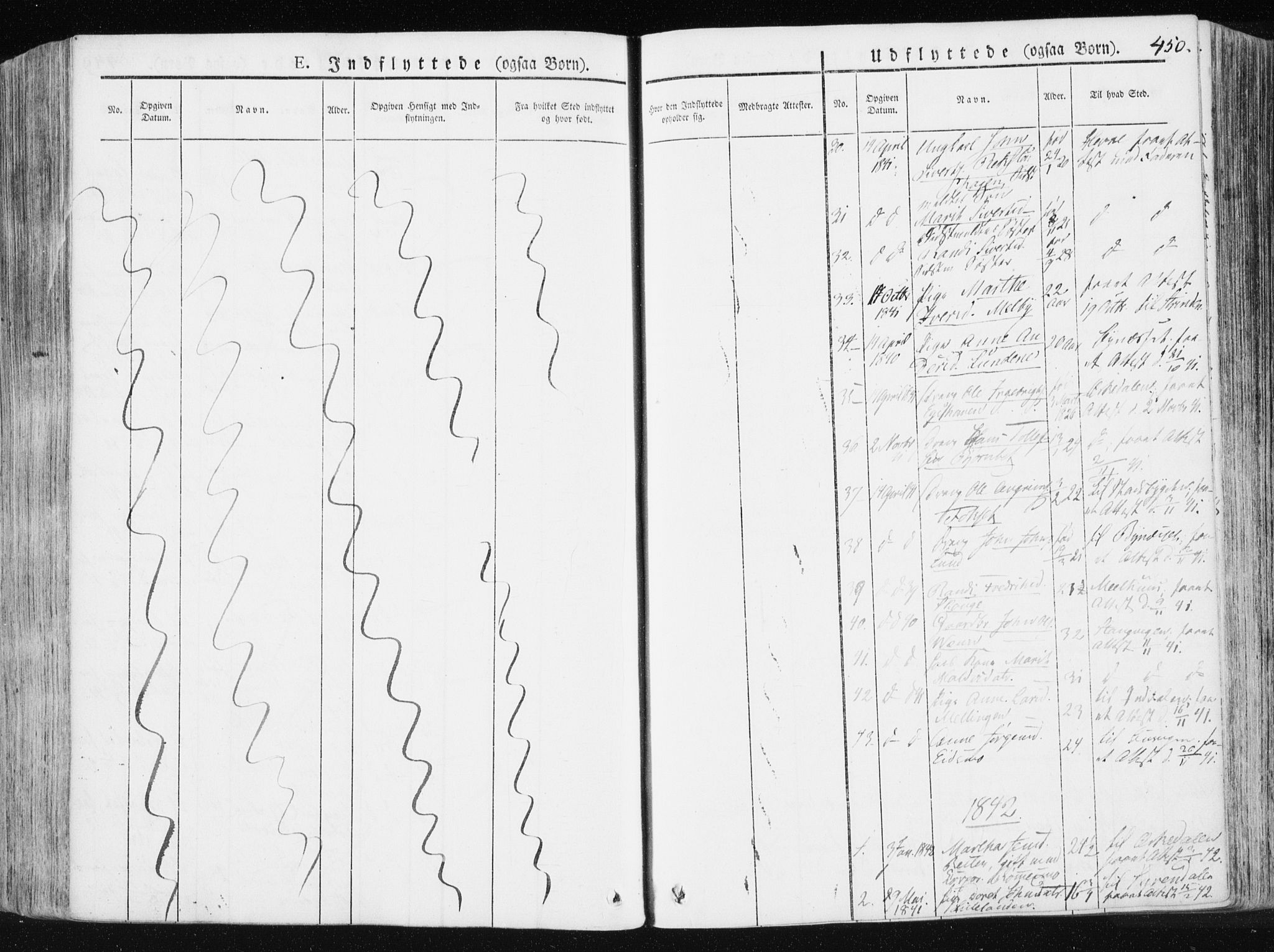 Ministerialprotokoller, klokkerbøker og fødselsregistre - Sør-Trøndelag, SAT/A-1456/665/L0771: Parish register (official) no. 665A06, 1830-1856, p. 450