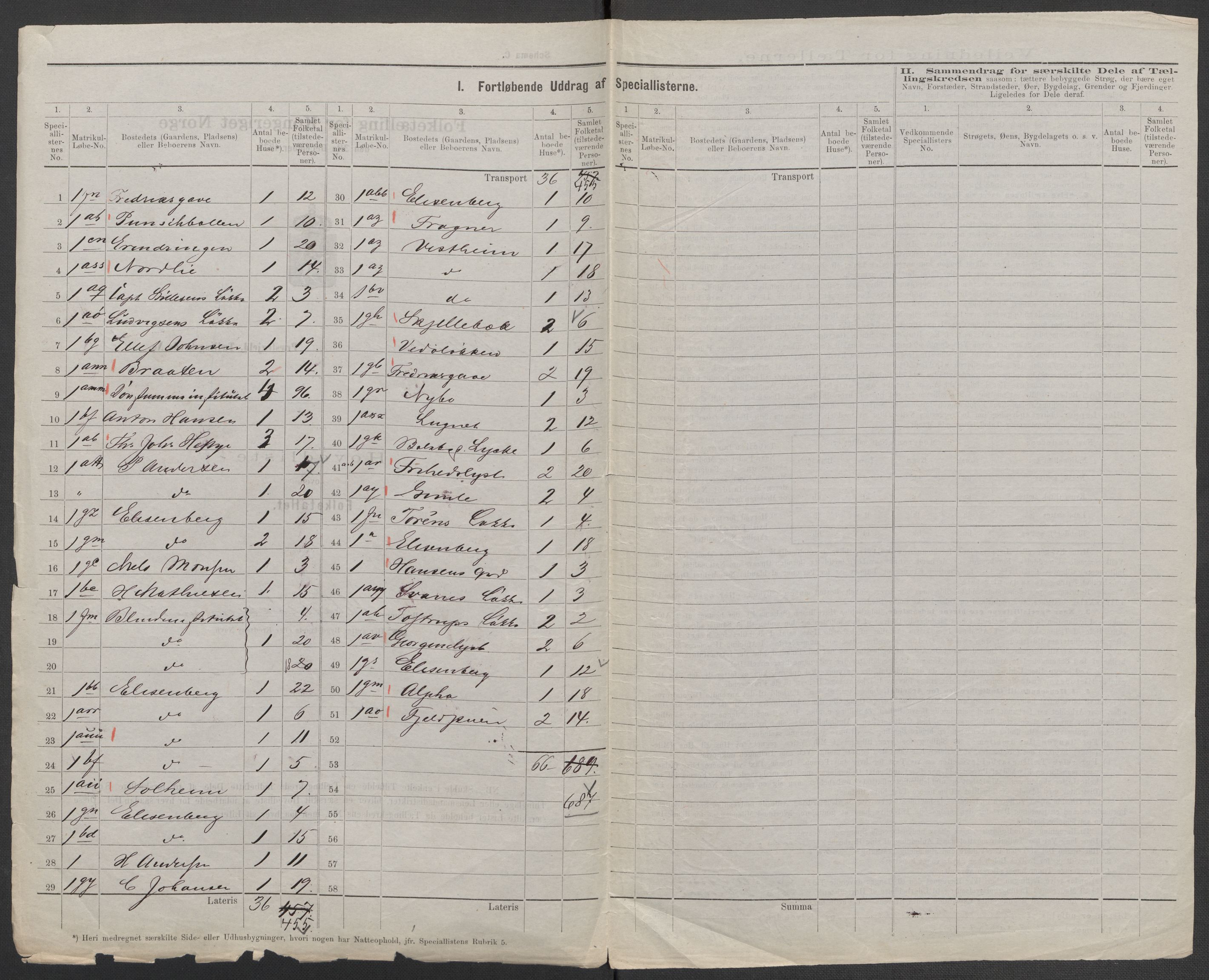 RA, 1875 census for 0218aP Vestre Aker, 1875, p. 89