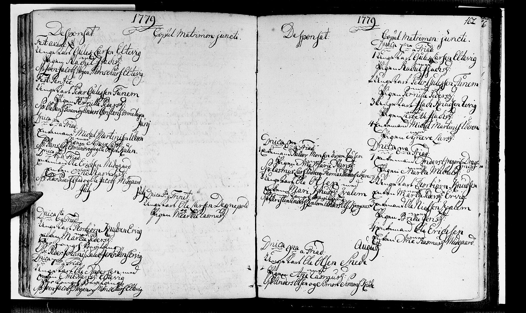 Selje sokneprestembete, AV/SAB-A-99938/H/Ha/Haa/Haaa: Parish register (official) no. A 5, 1760-1782, p. 162