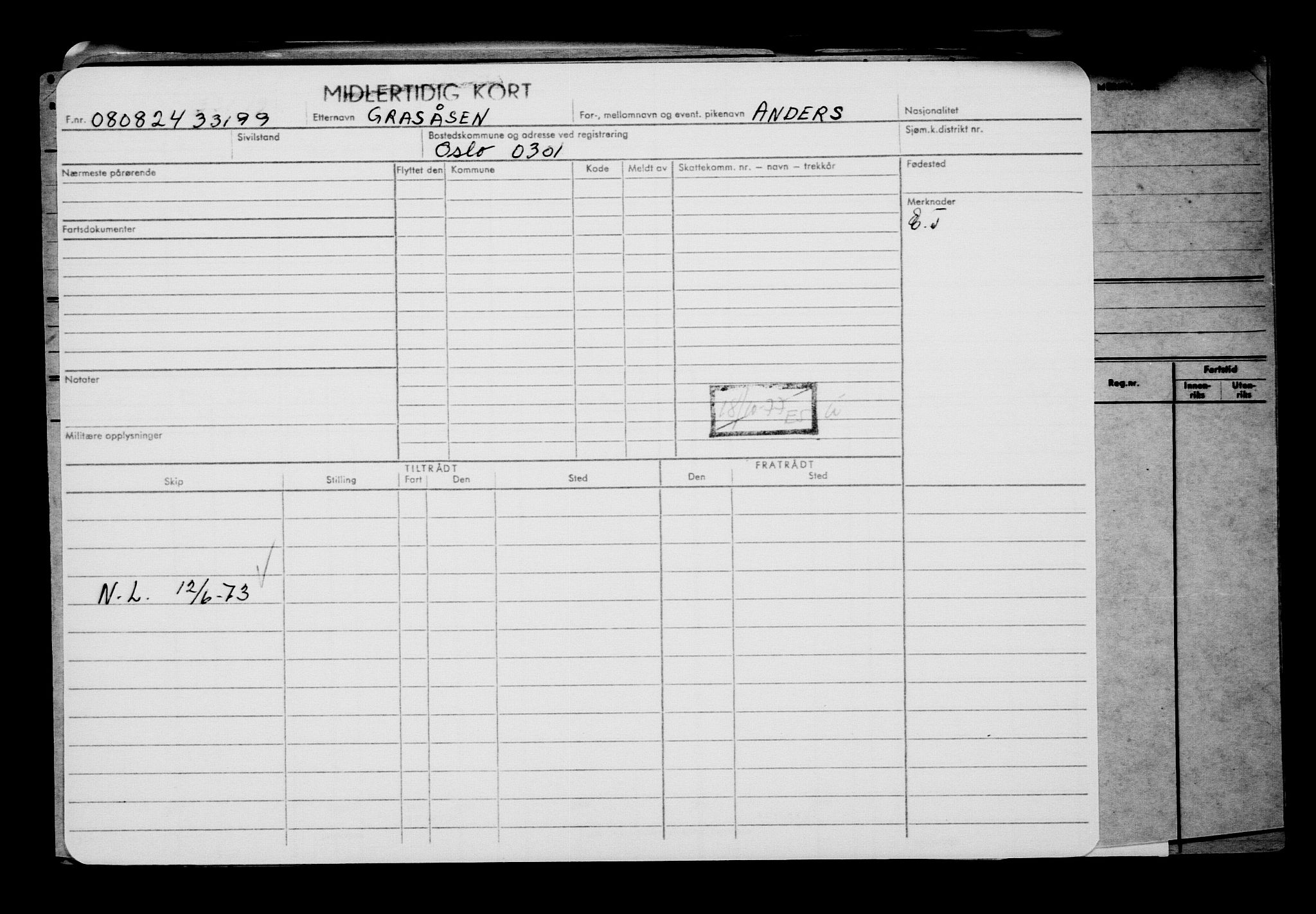 Direktoratet for sjømenn, AV/RA-S-3545/G/Gb/L0234: Hovedkort, 1924, p. 524