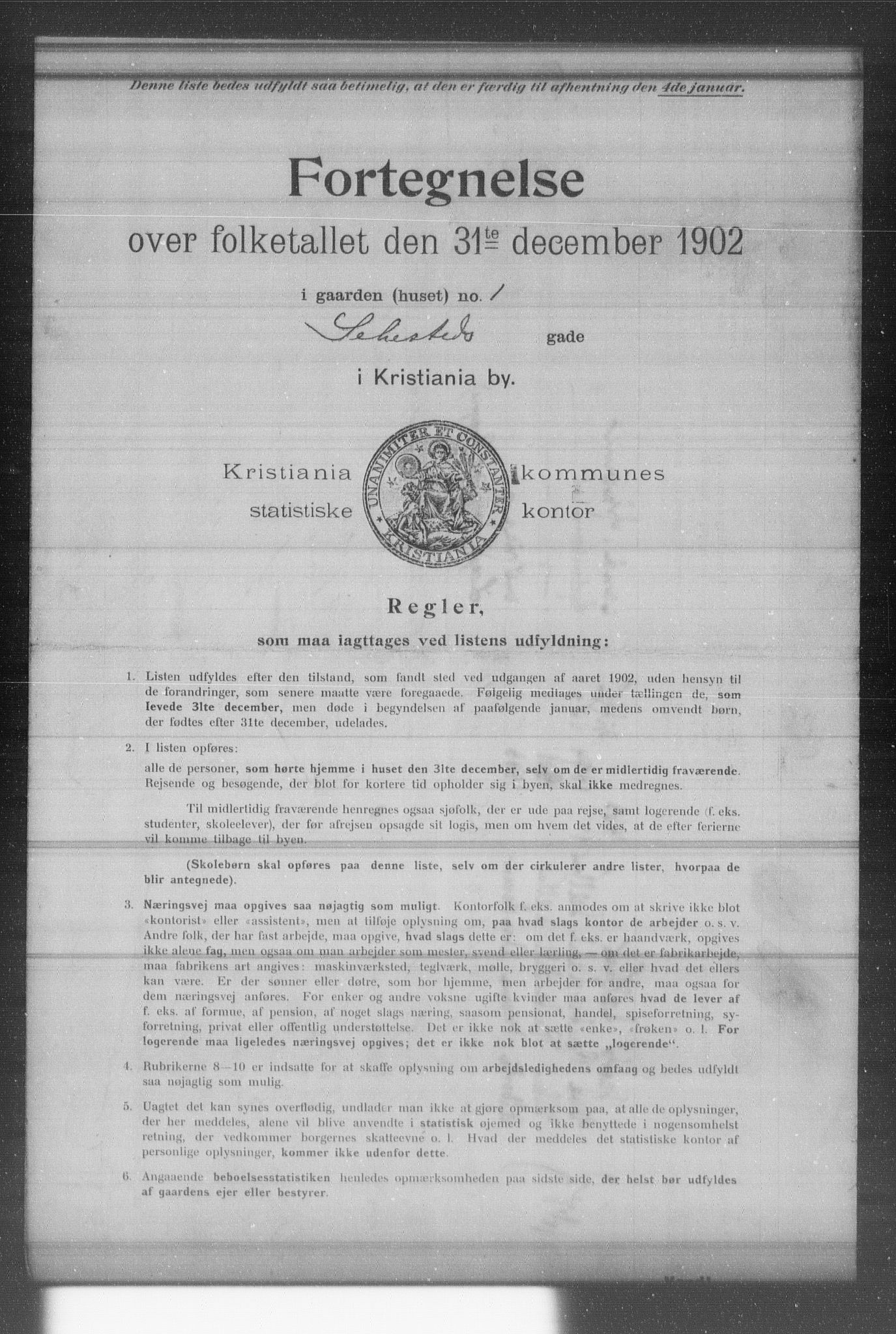 OBA, Municipal Census 1902 for Kristiania, 1902, p. 17420