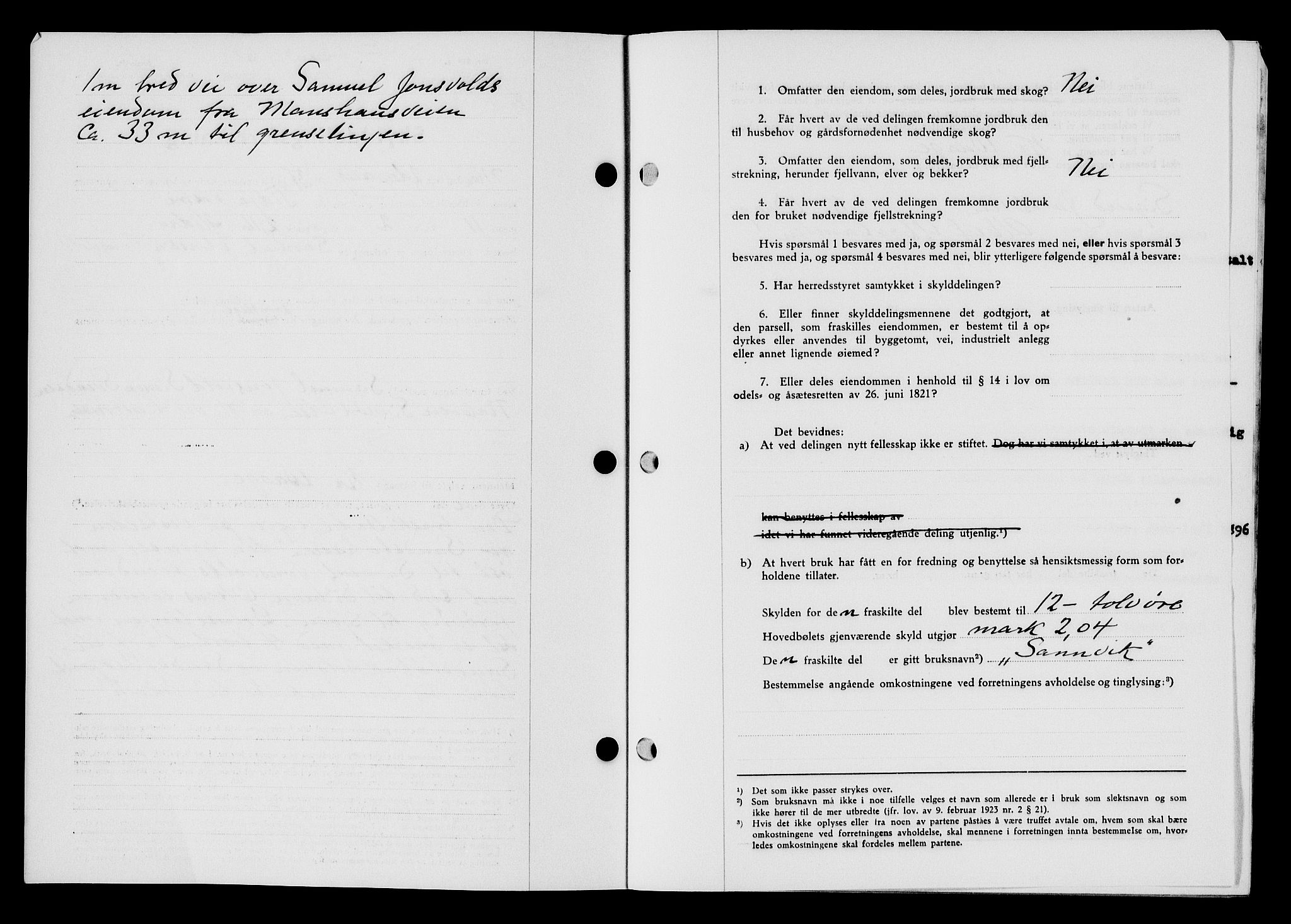 Flekkefjord sorenskriveri, SAK/1221-0001/G/Gb/Gba/L0053: Mortgage book no. A-1, 1936-1937, Diary no: : 423/1937