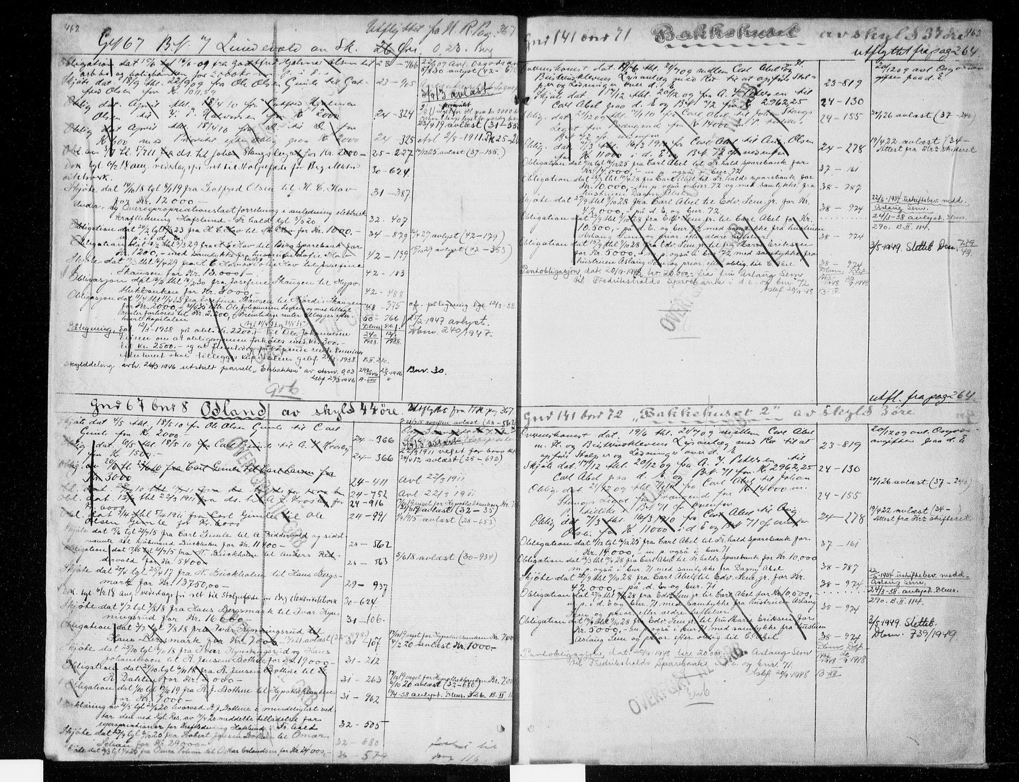 Idd og Marker sorenskriveri, AV/SAO-A-10283/G/Ga/Gac/L0005b: Mortgage register no. II 5b, 1811-1953, p. 462-463