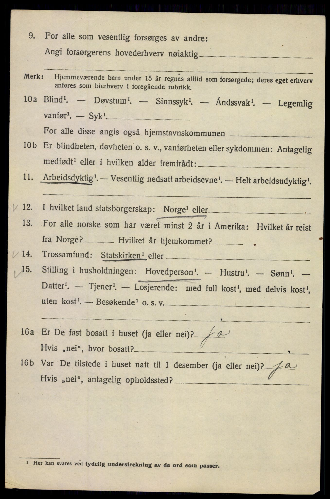 SAO, 1920 census for Kristiania, 1920, p. 462988