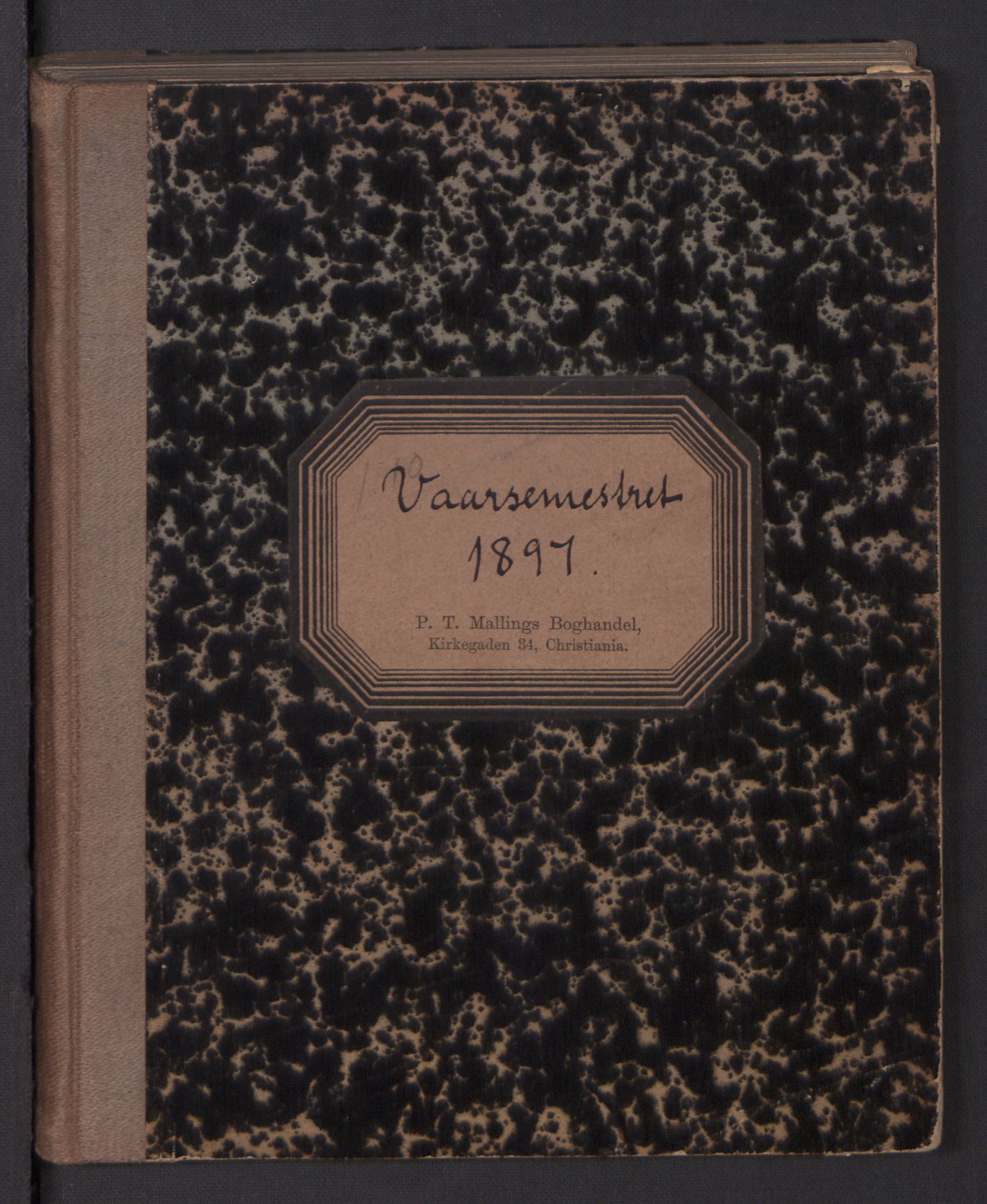 Musikkonservatoriet i Oslo, AV/RA-PA-1761/F/Fa/L0001/0008: Oversikt over lærere, elever, m.m. (mangler skoleåret 1890-91 og 1891-92) / Musikkonservatoriet - Vårsemesteret, 1897