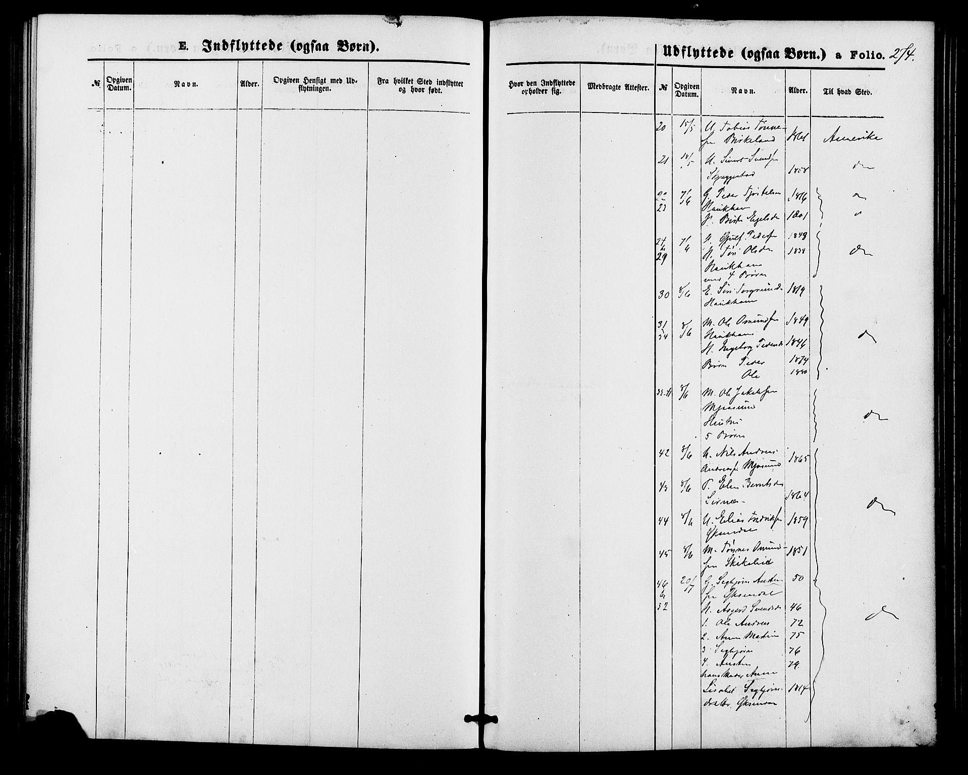 Bakke sokneprestkontor, SAK/1111-0002/F/Fa/Faa/L0007: Parish register (official) no. A 7, 1877-1886, p. 274