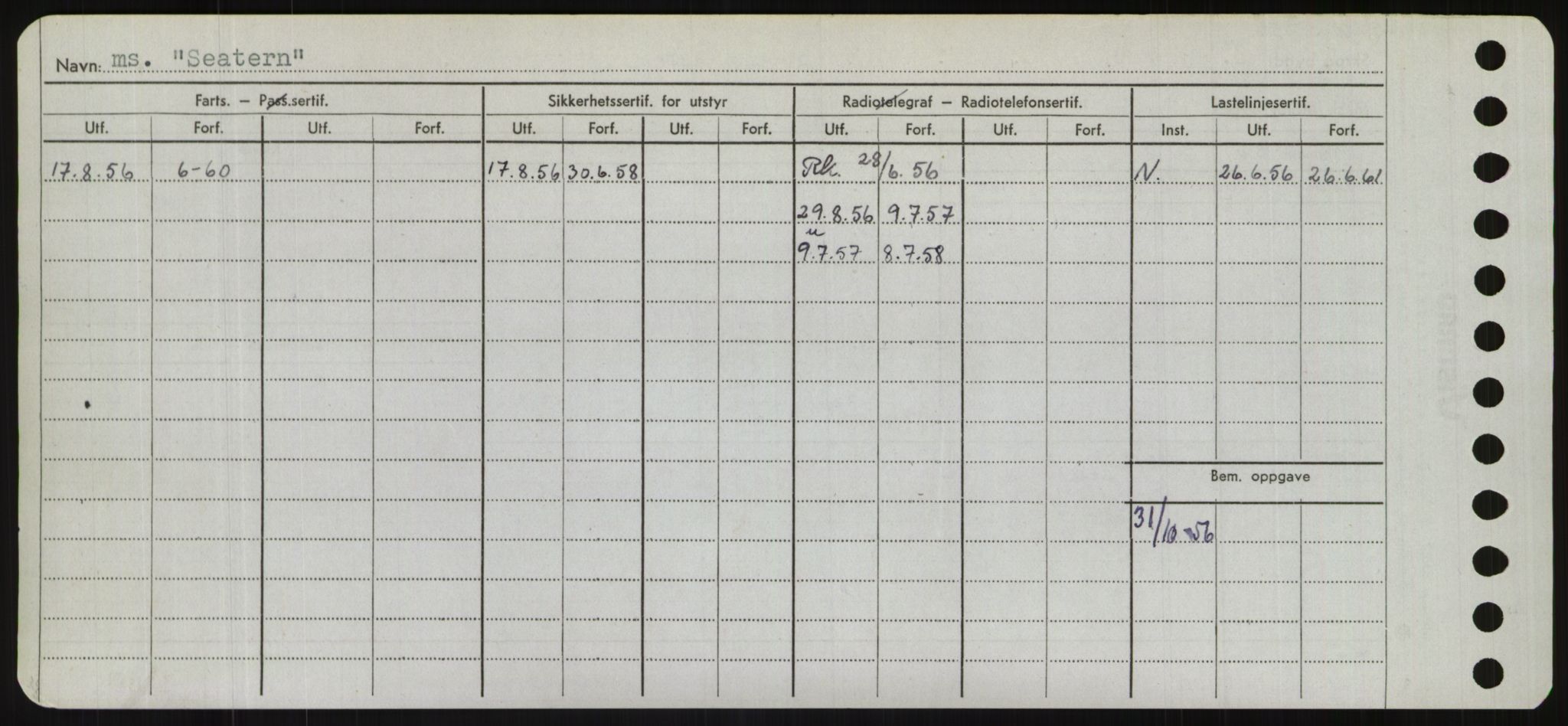 Sjøfartsdirektoratet med forløpere, Skipsmålingen, AV/RA-S-1627/H/Hd/L0032: Fartøy, San-Seve, p. 372