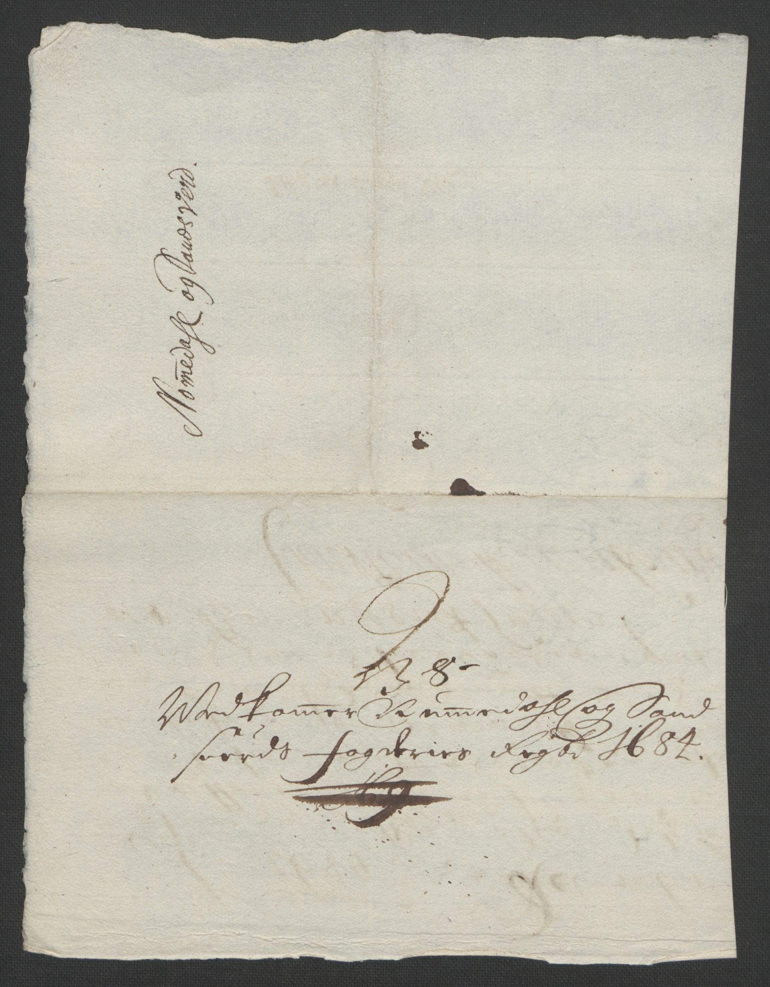 Rentekammeret inntil 1814, Reviderte regnskaper, Fogderegnskap, AV/RA-EA-4092/R24/L1572: Fogderegnskap Numedal og Sandsvær, 1679-1686, p. 230