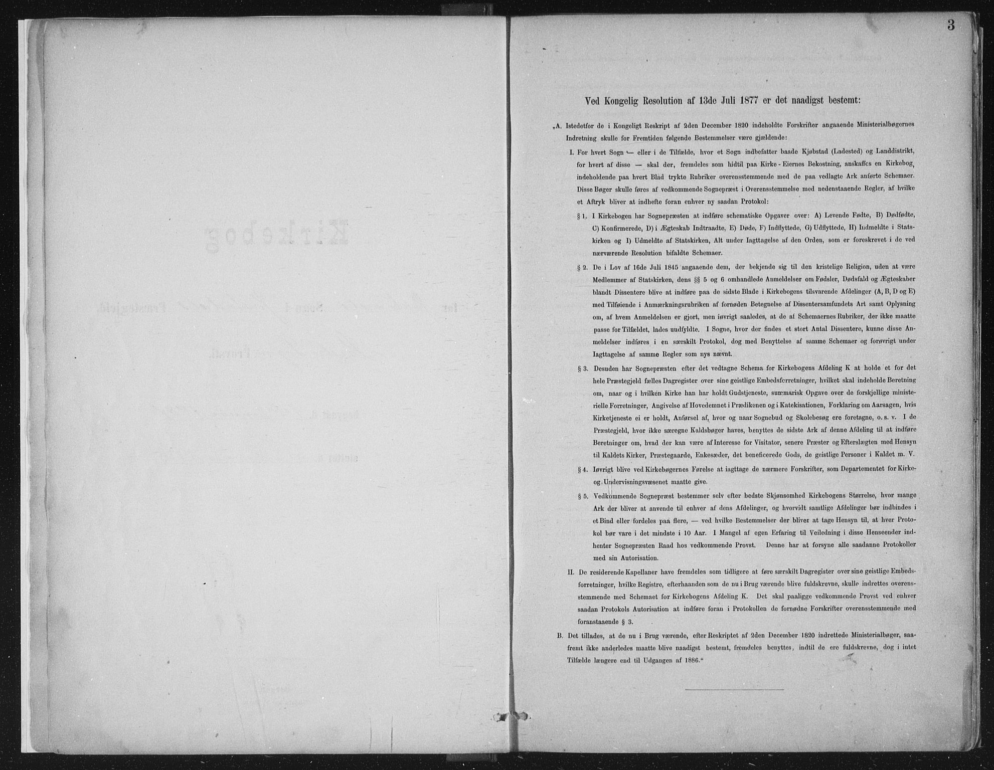 Jostedal sokneprestembete, SAB/A-80601/H/Haa/Haab/L0001: Parish register (official) no. B 1, 1887-1914, p. 3