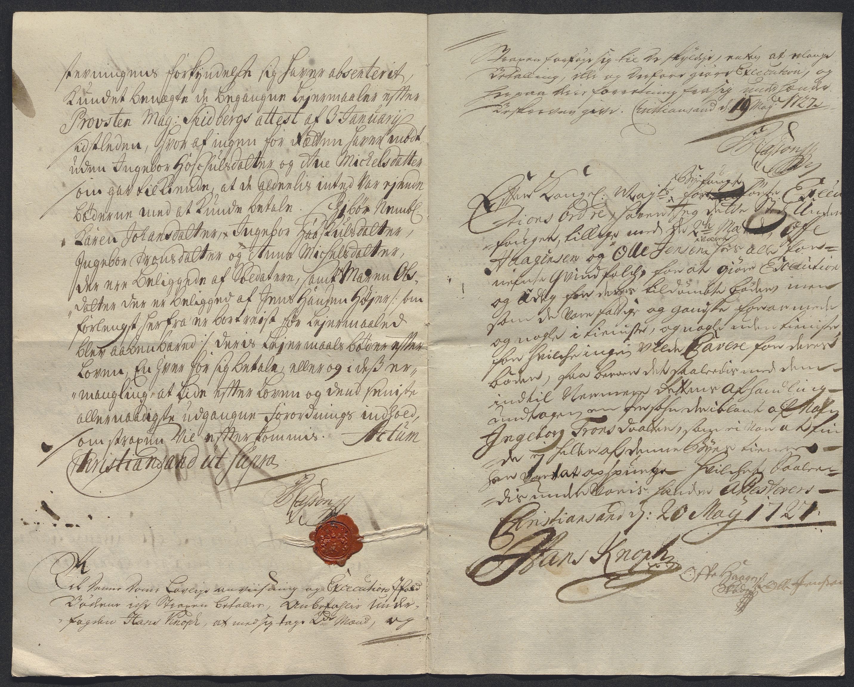 Rentekammeret inntil 1814, Reviderte regnskaper, Byregnskaper, AV/RA-EA-4066/R/Rm/L0286: [M19] Sikt og sakefall, 1719-1727, p. 558