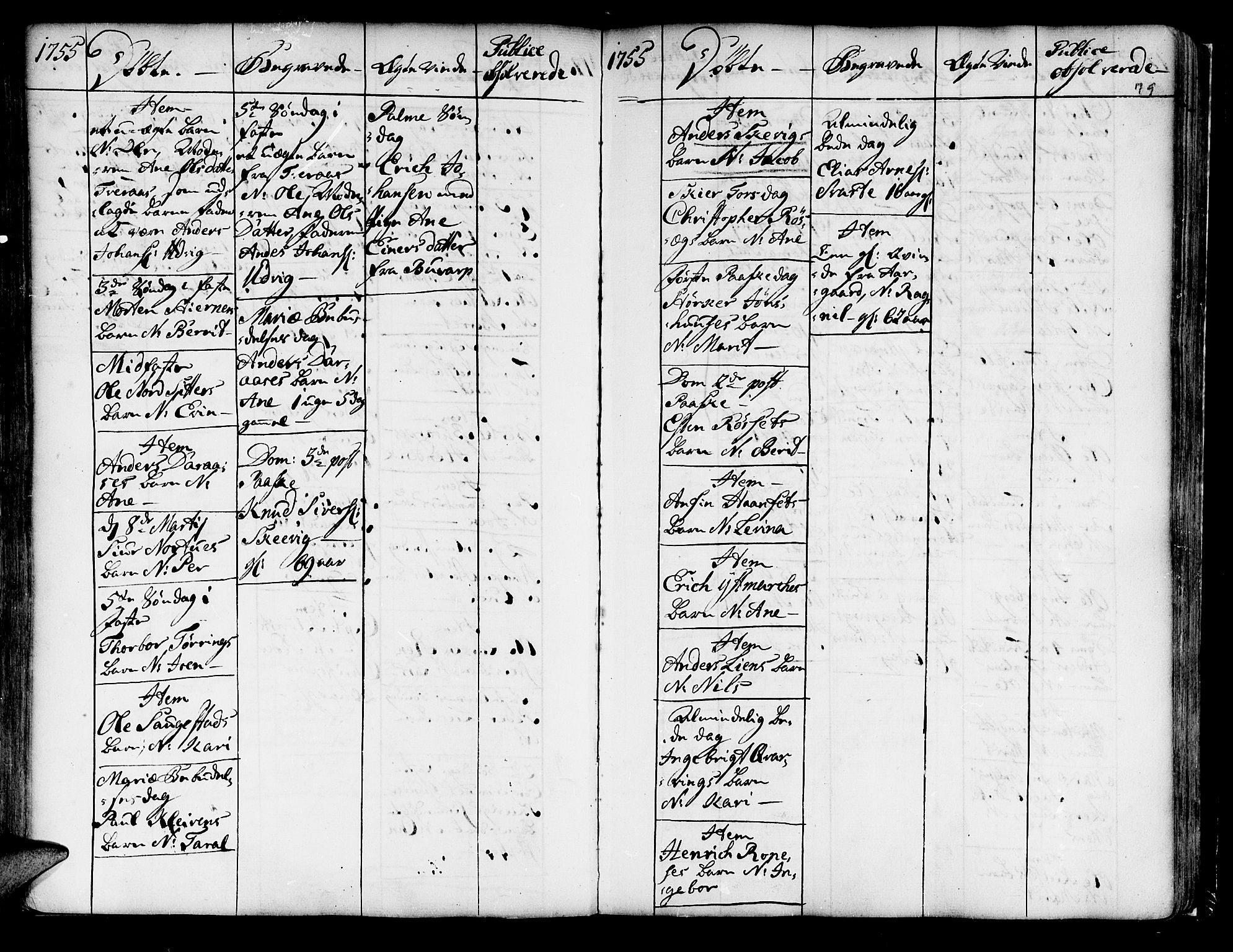Ministerialprotokoller, klokkerbøker og fødselsregistre - Nord-Trøndelag, SAT/A-1458/741/L0385: Parish register (official) no. 741A01, 1722-1815, p. 79