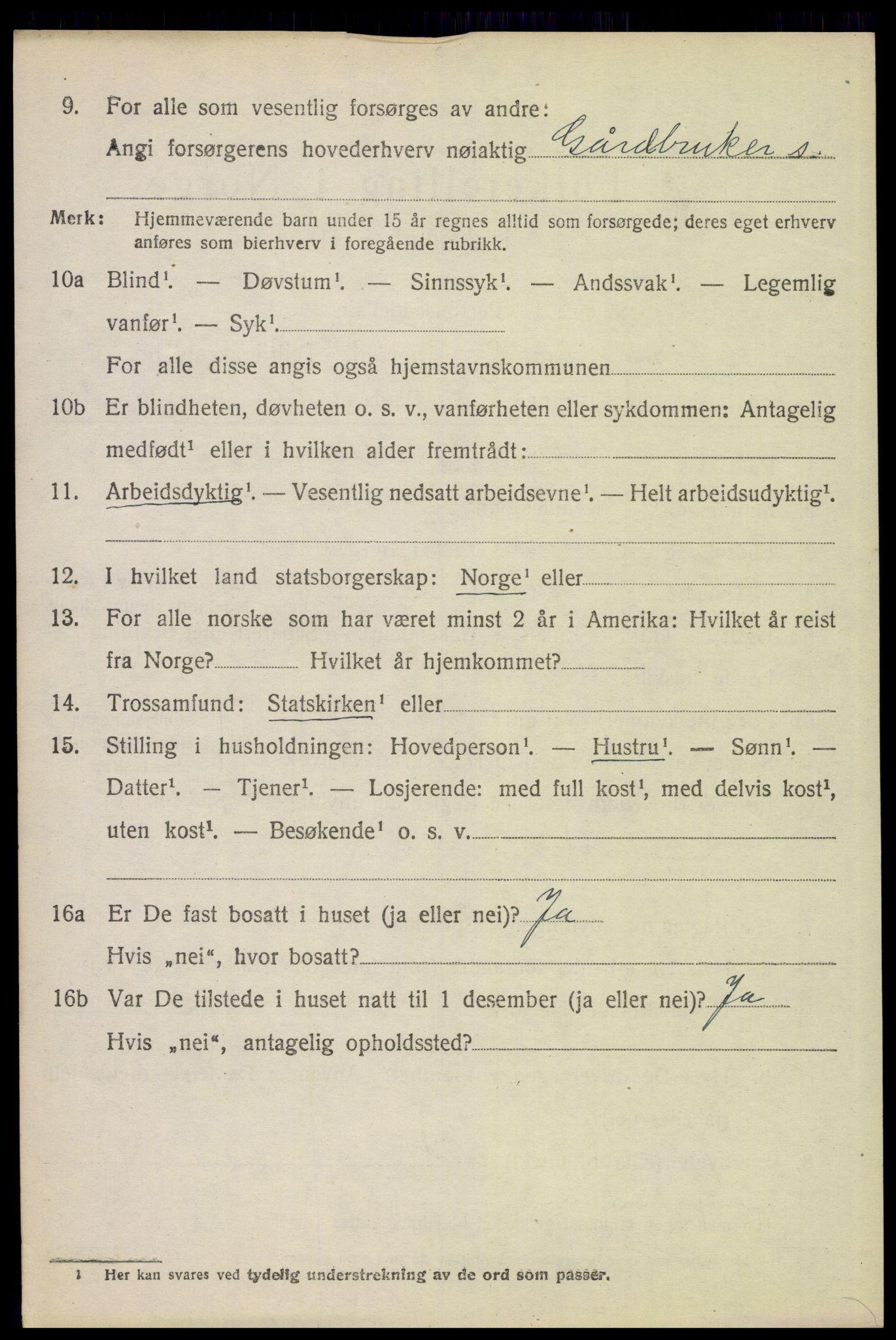 SAH, 1920 census for Brandval, 1920, p. 3755