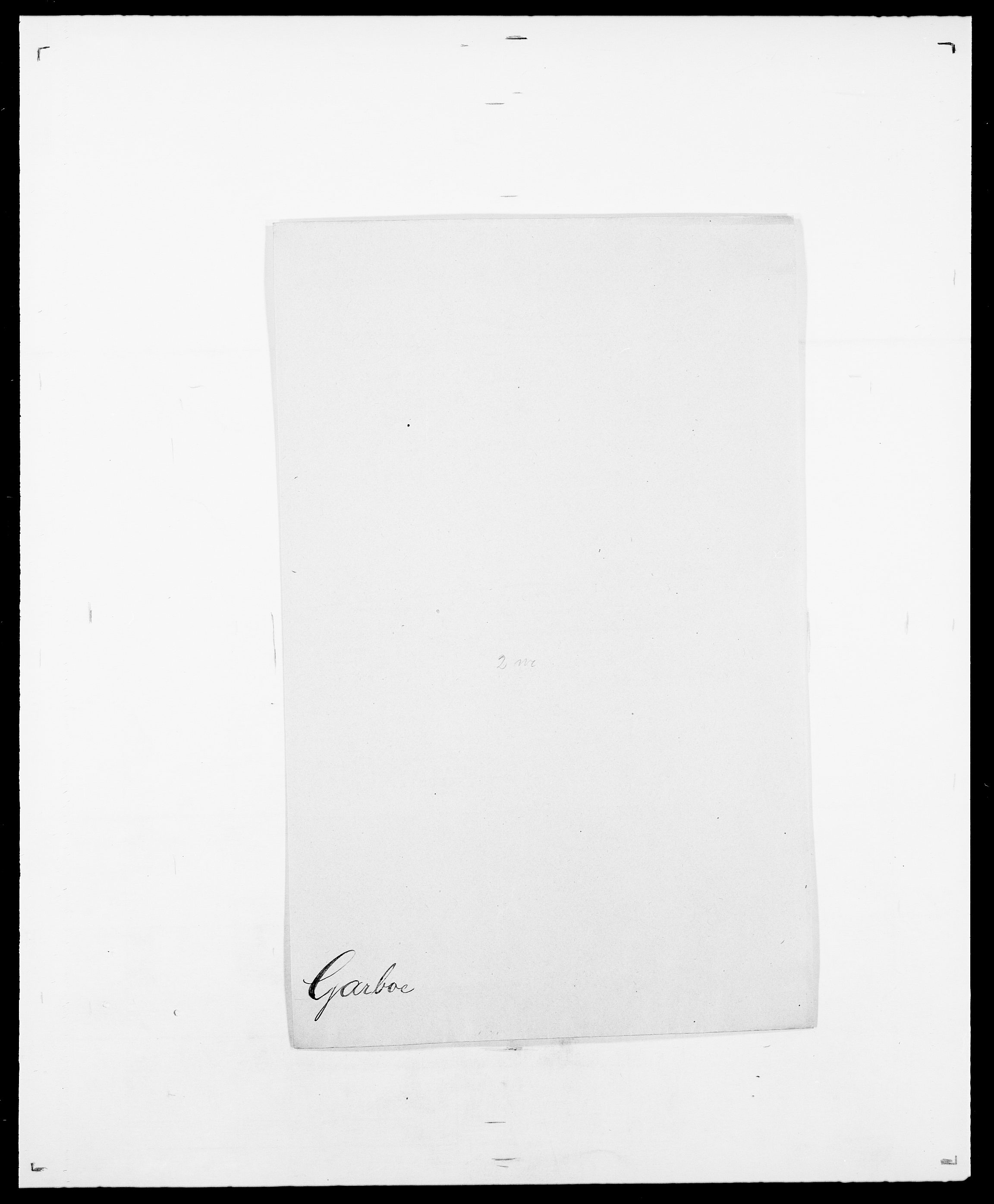 Delgobe, Charles Antoine - samling, AV/SAO-PAO-0038/D/Da/L0013: Forbos - Geving, p. 500