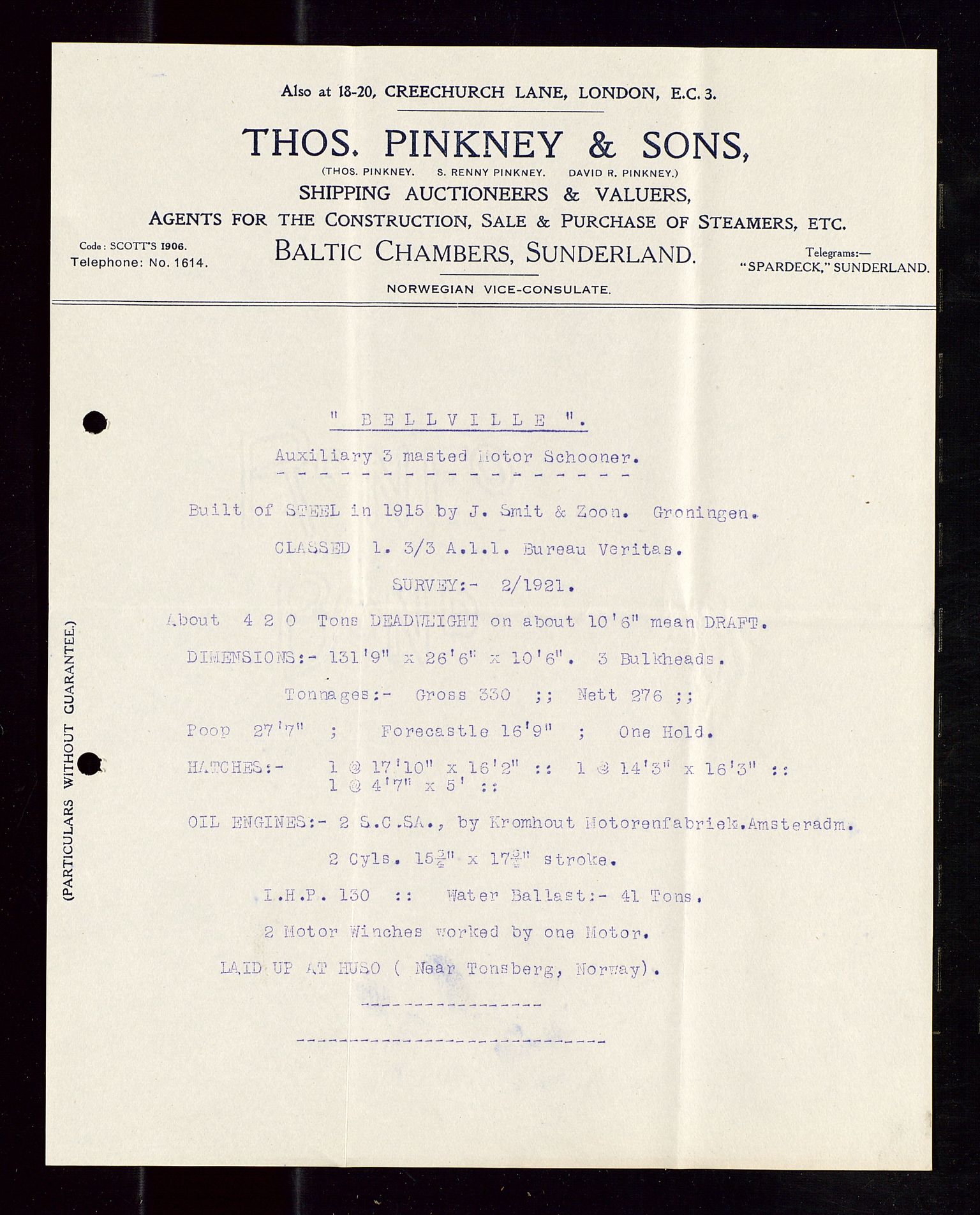 Pa 1521 - A/S Norske Shell, SAST/A-101915/E/Ea/Eaa/L0013: Sjefskorrespondanse, 1924, p. 80