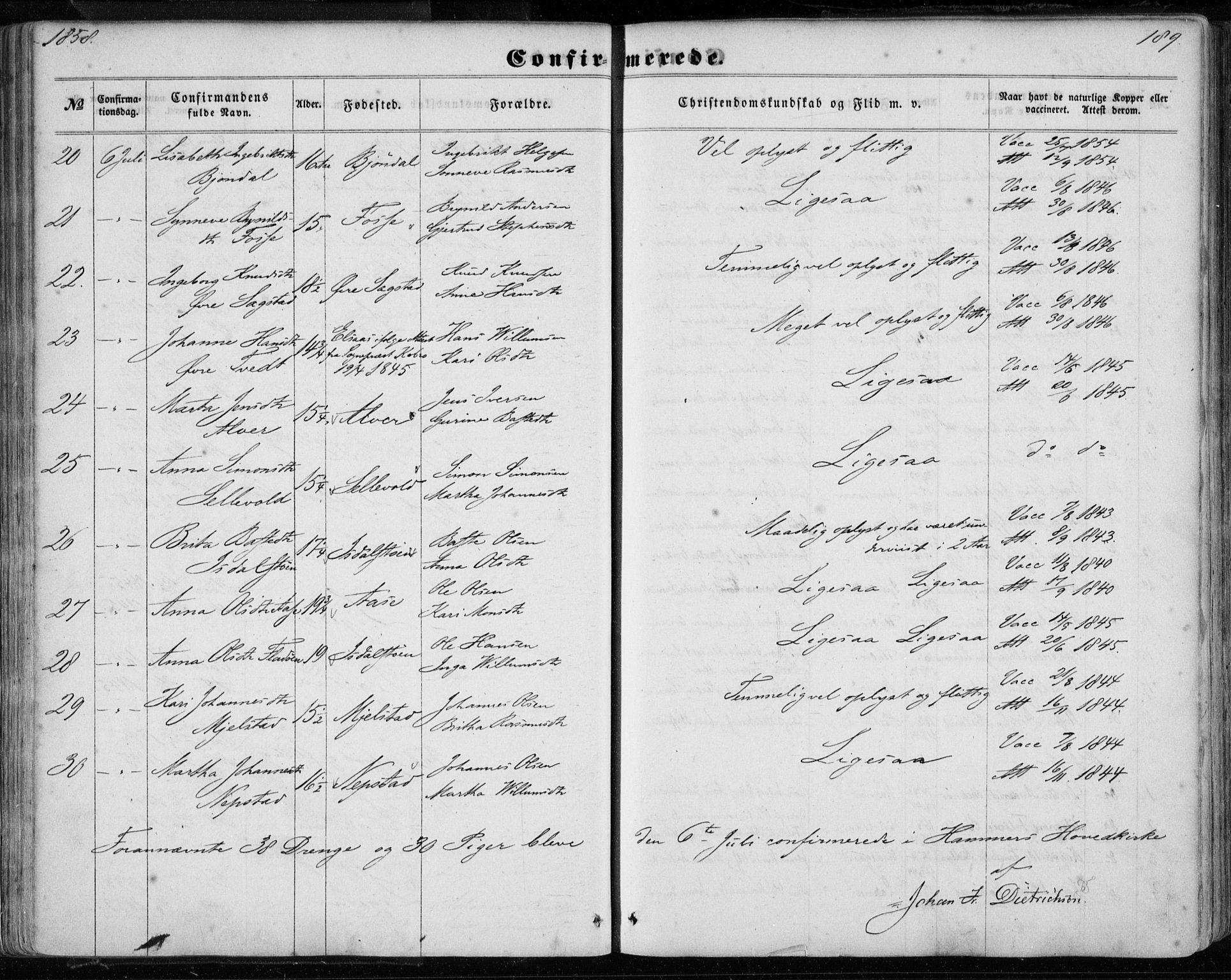 Hamre sokneprestembete, SAB/A-75501/H/Ha/Haa/Haaa/L0014: Parish register (official) no. A 14, 1858-1872, p. 189