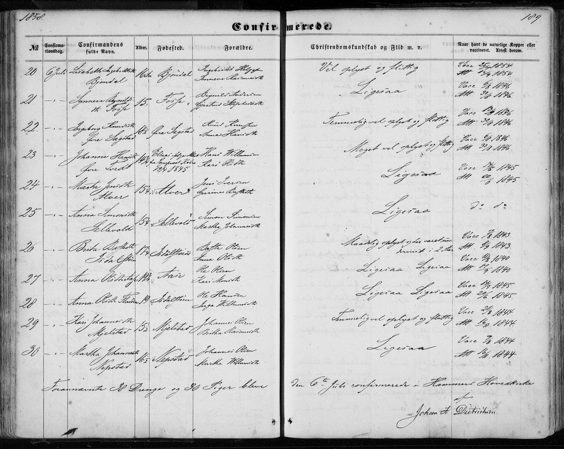 Hamre sokneprestembete, AV/SAB-A-75501/H/Ha/Haa/Haaa/L0014: Parish register (official) no. A 14, 1858-1872, p. 189