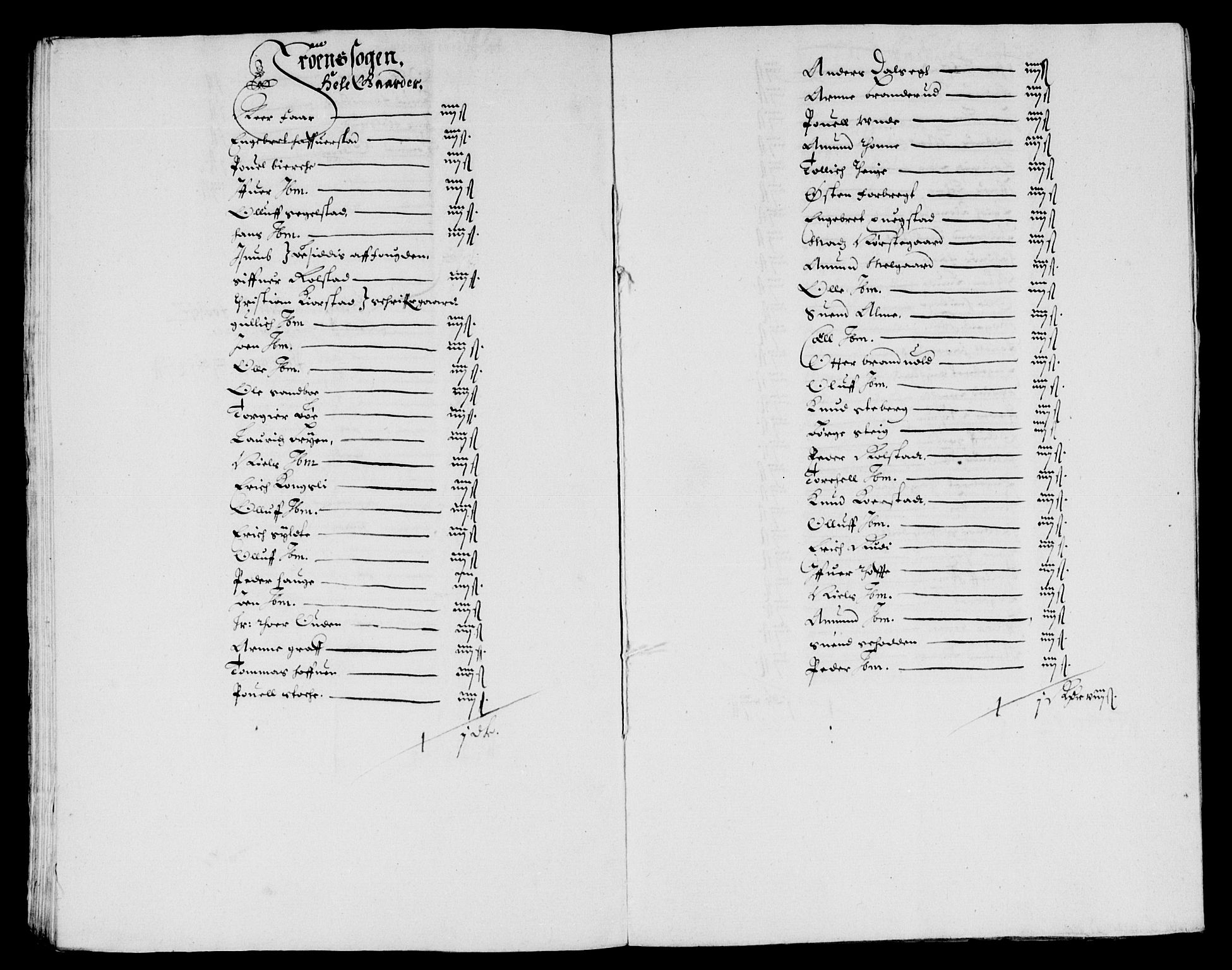 Rentekammeret inntil 1814, Reviderte regnskaper, Lensregnskaper, AV/RA-EA-5023/R/Rb/Rba/L0219: Akershus len, 1653