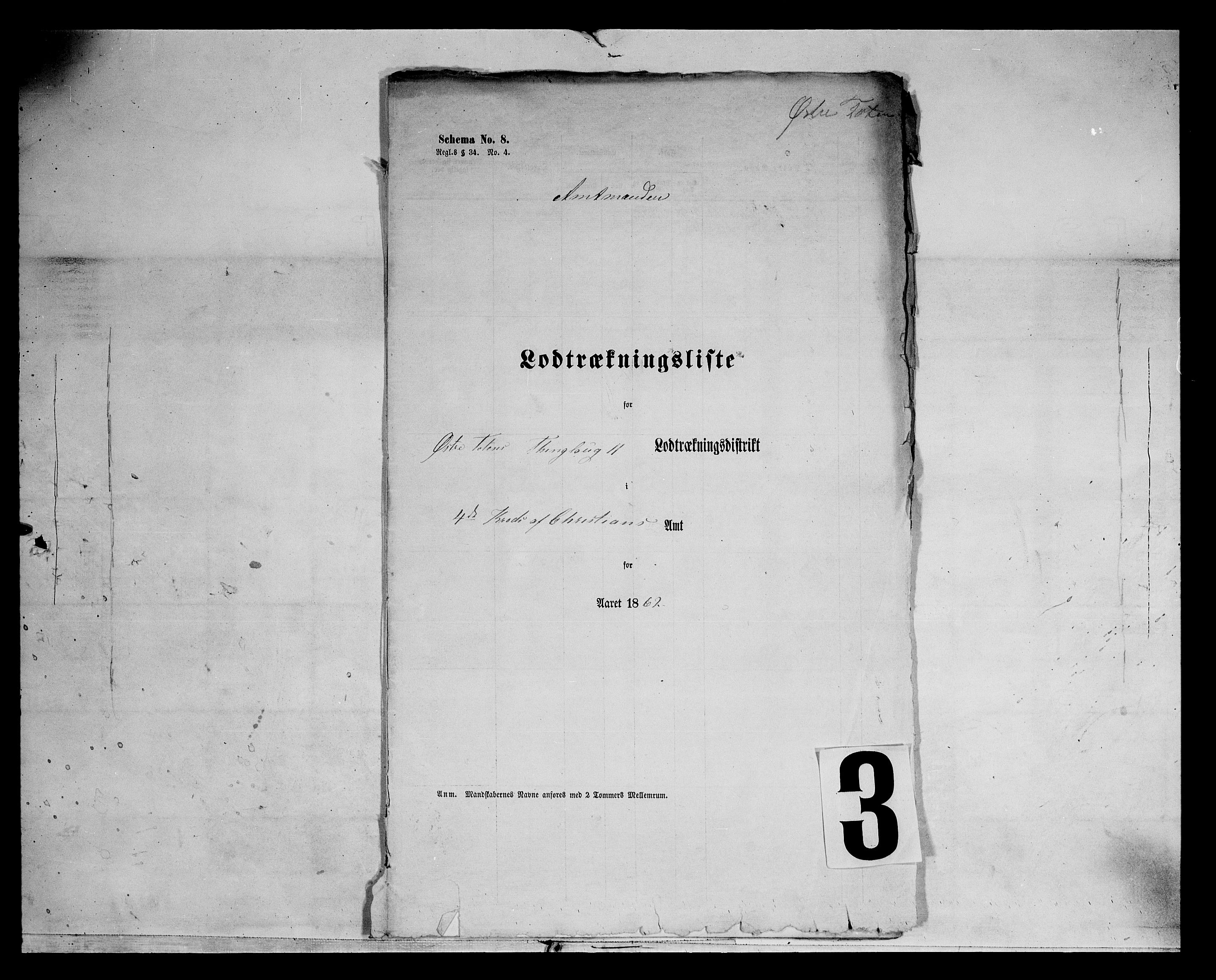 Fylkesmannen i Oppland, AV/SAH-FYO-002/1/K/Kg/L1168: Østre og Vestre Toten, 1871-1879, p. 7995