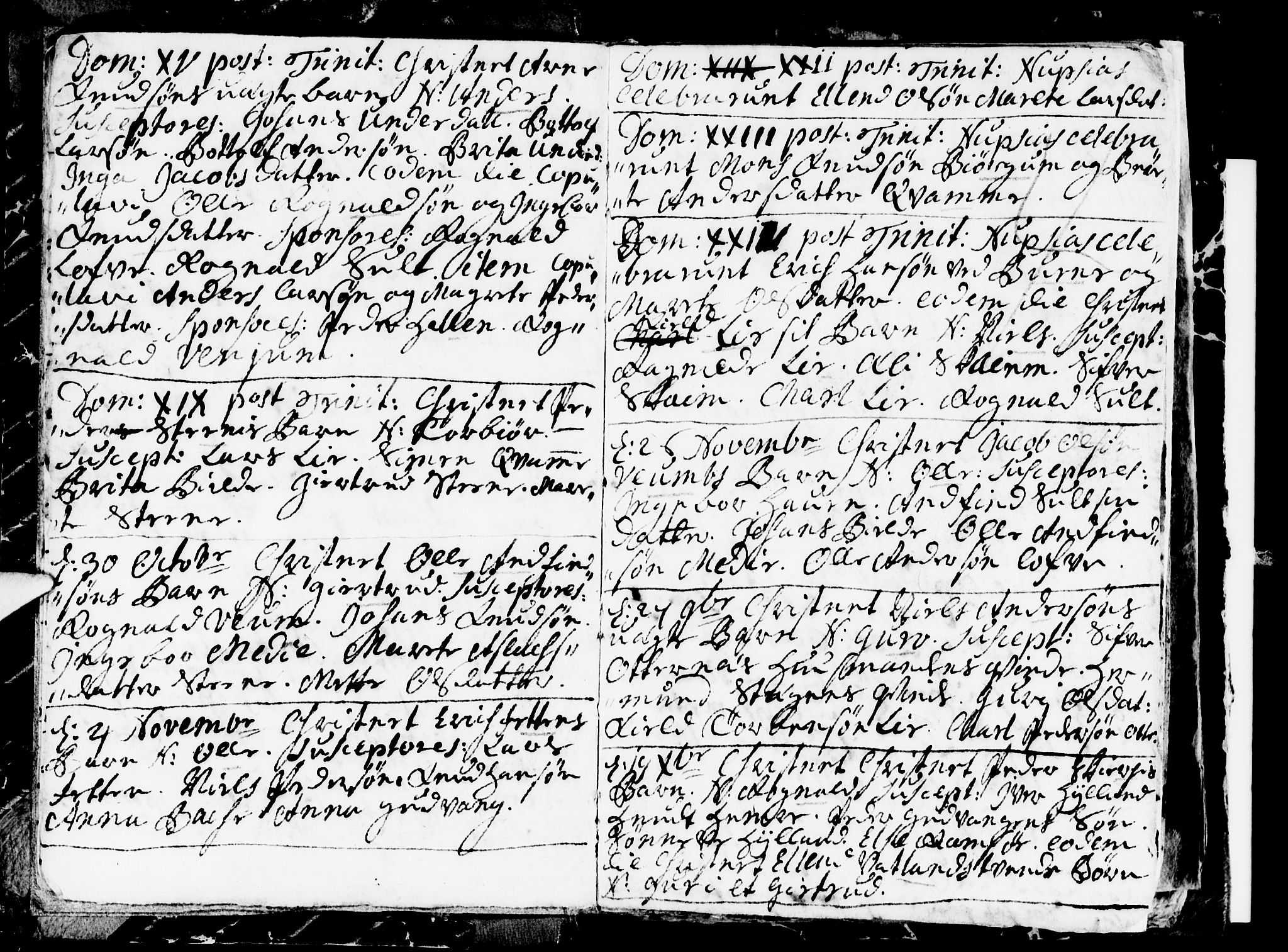 Aurland sokneprestembete, SAB/A-99937/H/Ha/Haa/L0001: Parish register (official) no. A 1, 1716-1734, p. 4