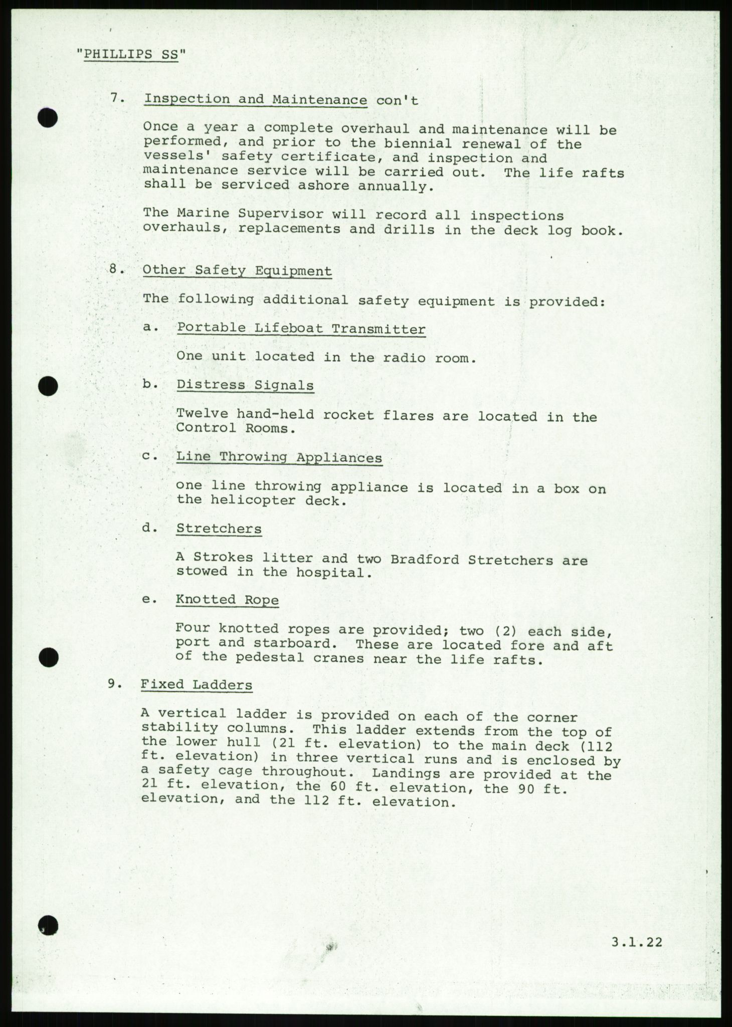 Justisdepartementet, Granskningskommisjonen ved Alexander Kielland-ulykken 27.3.1980, AV/RA-S-1165/D/L0016: O Beredskapsplaner (Doku.liste + O1-O3 av 3), 1980-1981, p. 100